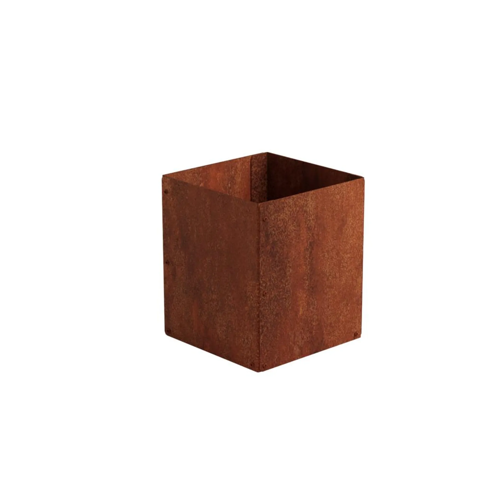 Odla Blomkruka 25x25x30mm T=1,5mm, Corten