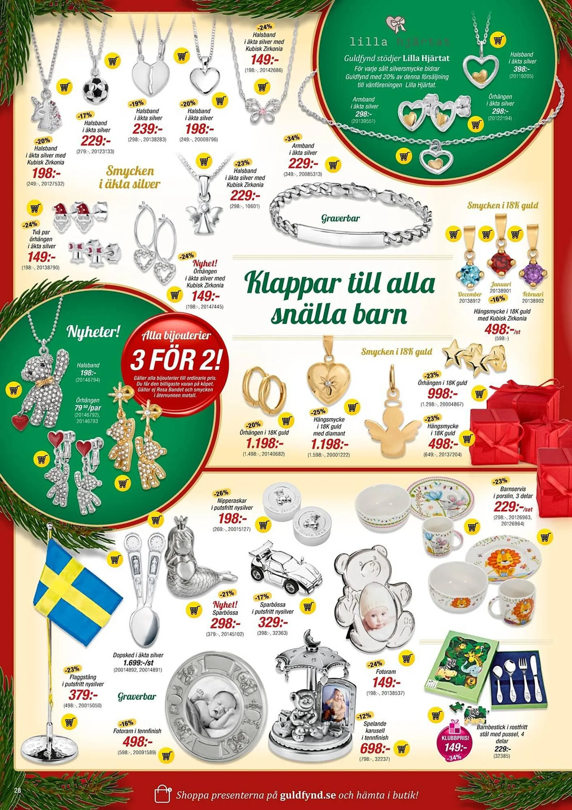 Guldfynd reklamblad från 20 november till 24 december 2023 - Reklamblad sidor 28