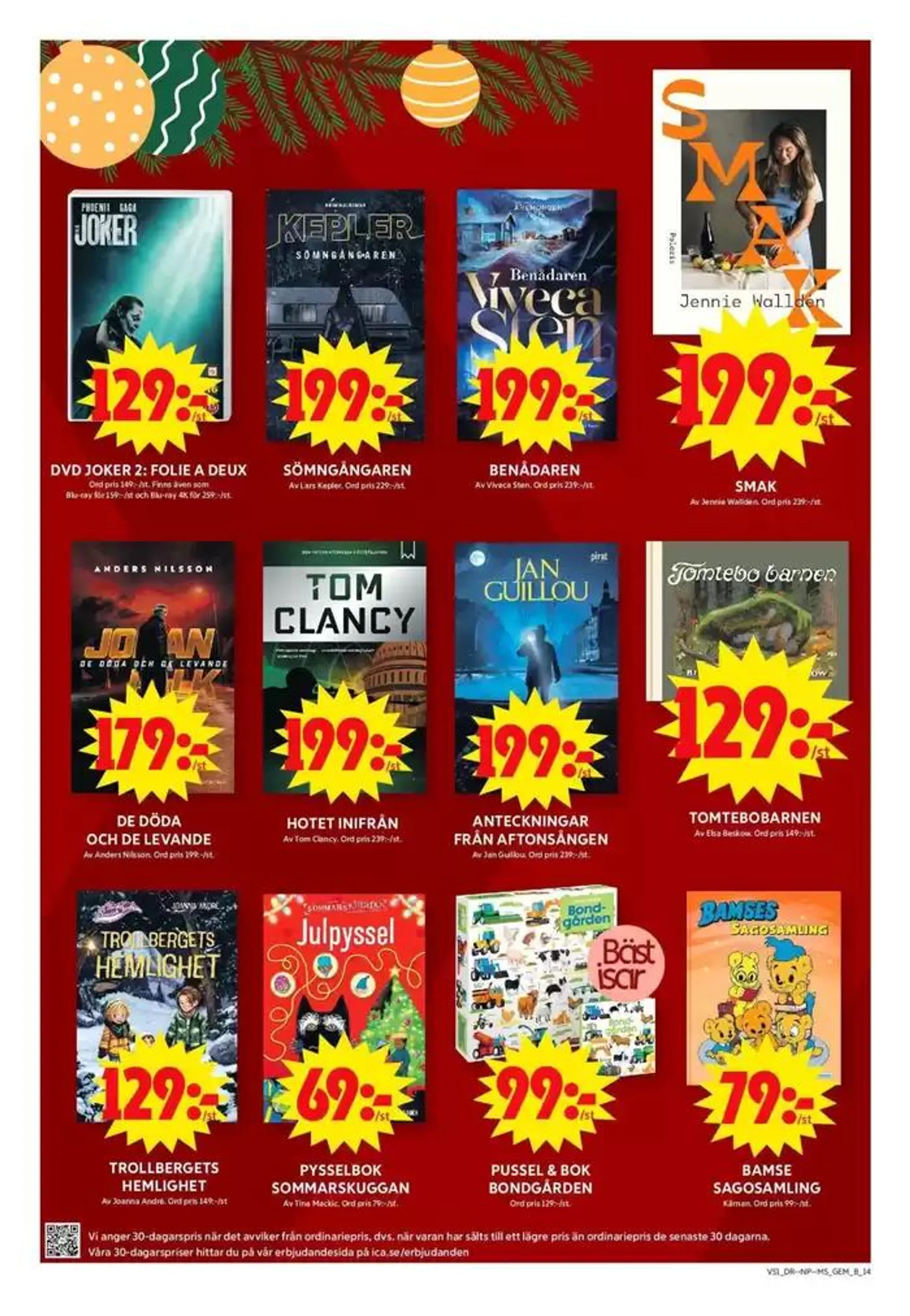 Fantastiska rabatter på utvalda produkter från 16 december till 22 december 2024 - Reklamblad sidor 9