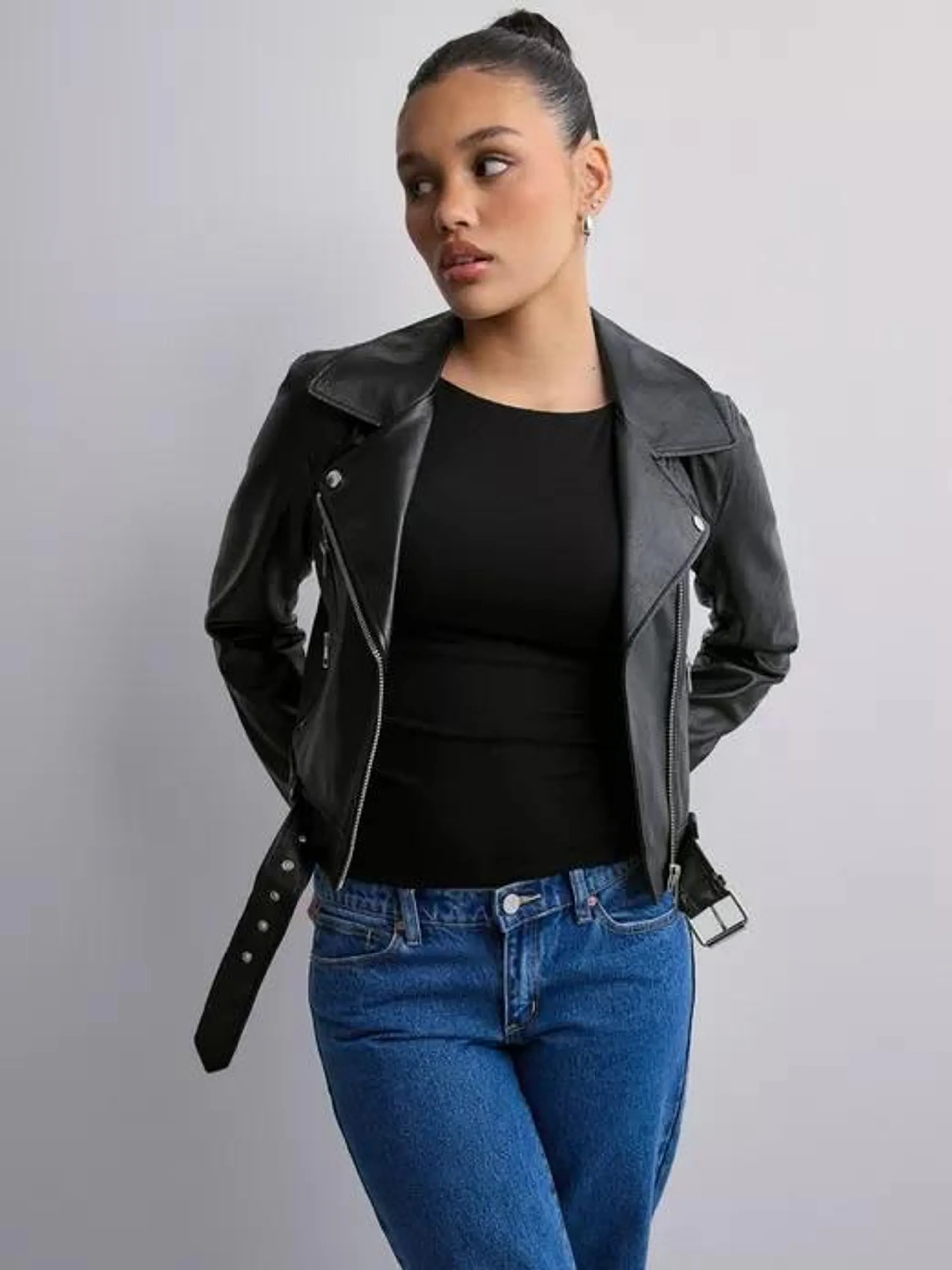 ONLVERA FAUX LEATHER BIKER OTW