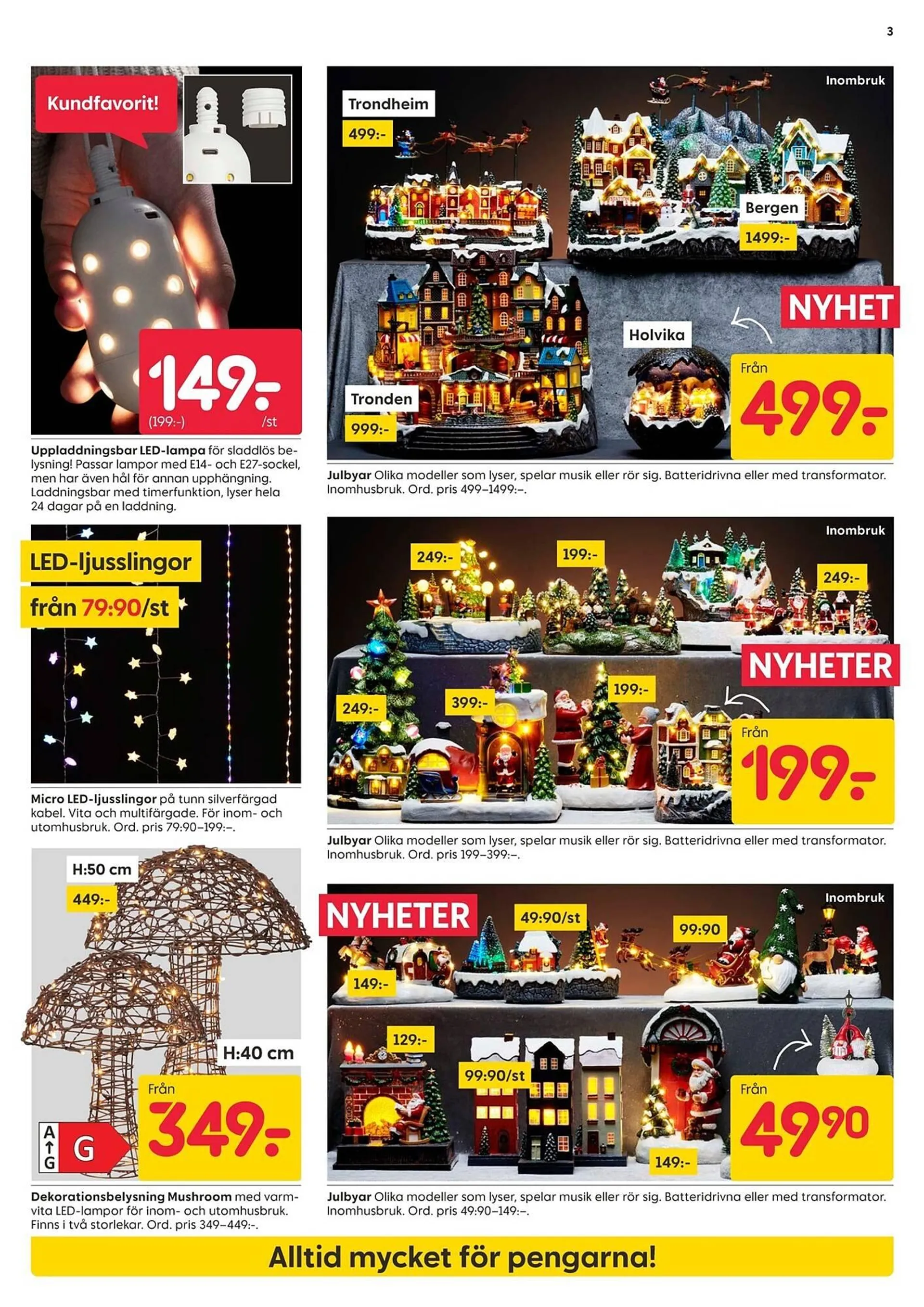 Rusta reklamblad från 30 september till 6 oktober 2024 - Reklamblad sidor 3