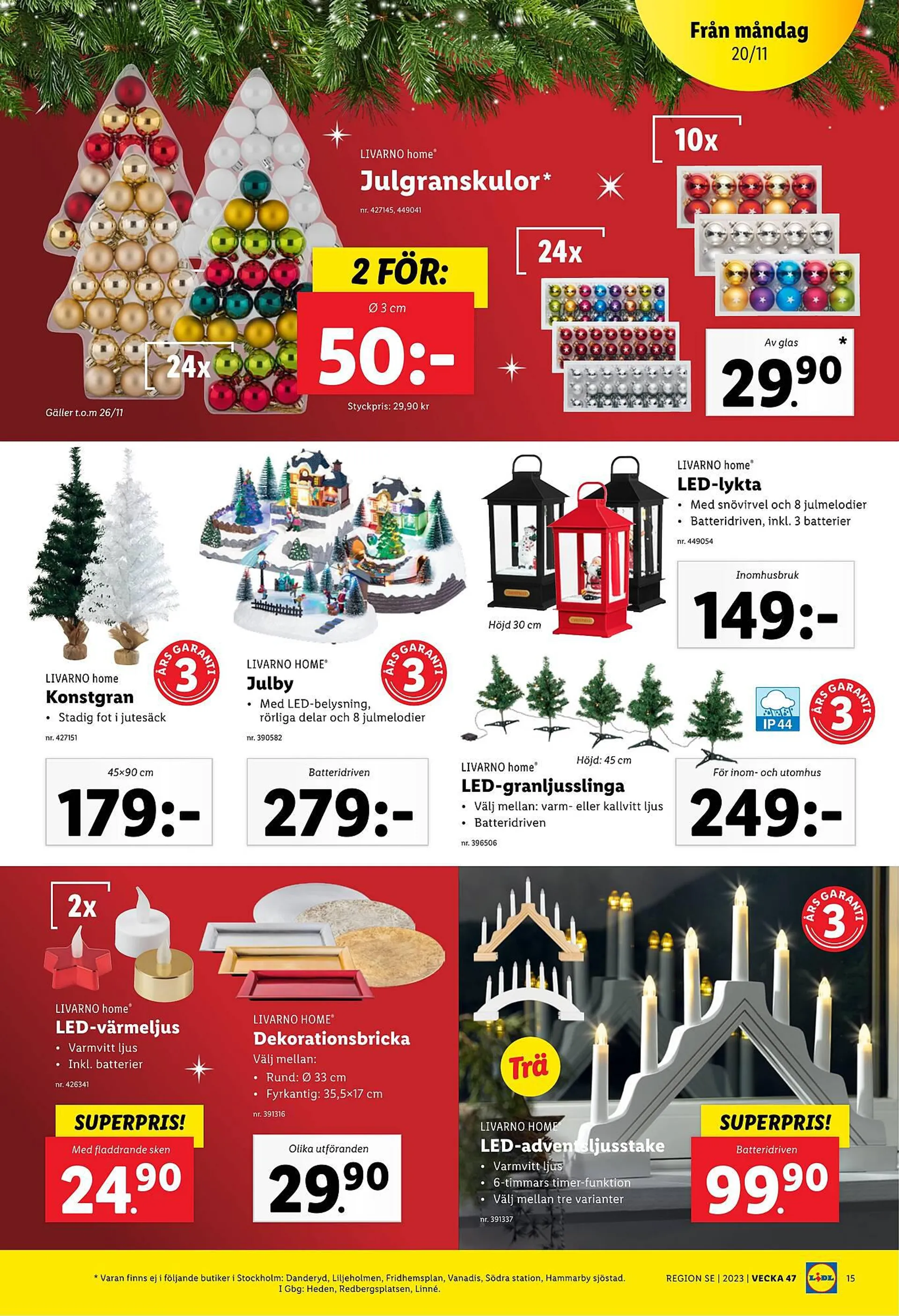 Lidl reklamblad från 20 november till 26 november 2023 - Reklamblad sidor 17