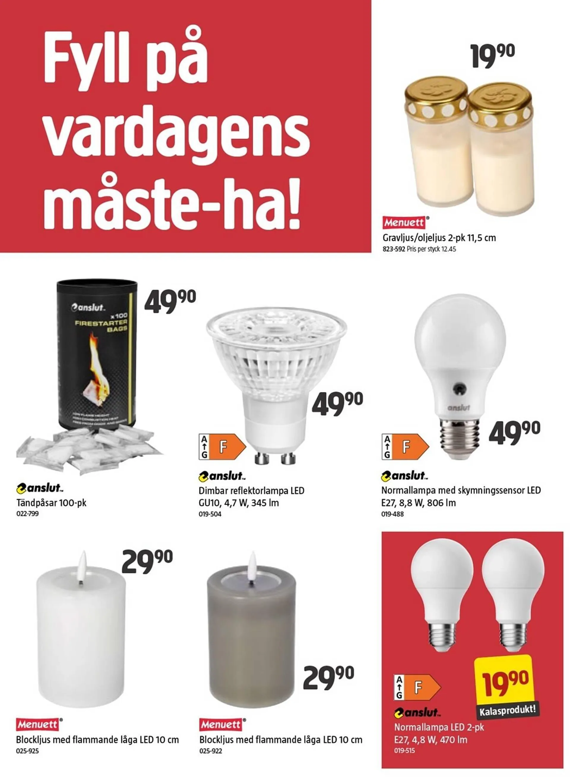 Jula reklamblad från 20 september till 3 oktober 2024 - Reklamblad sidor 14