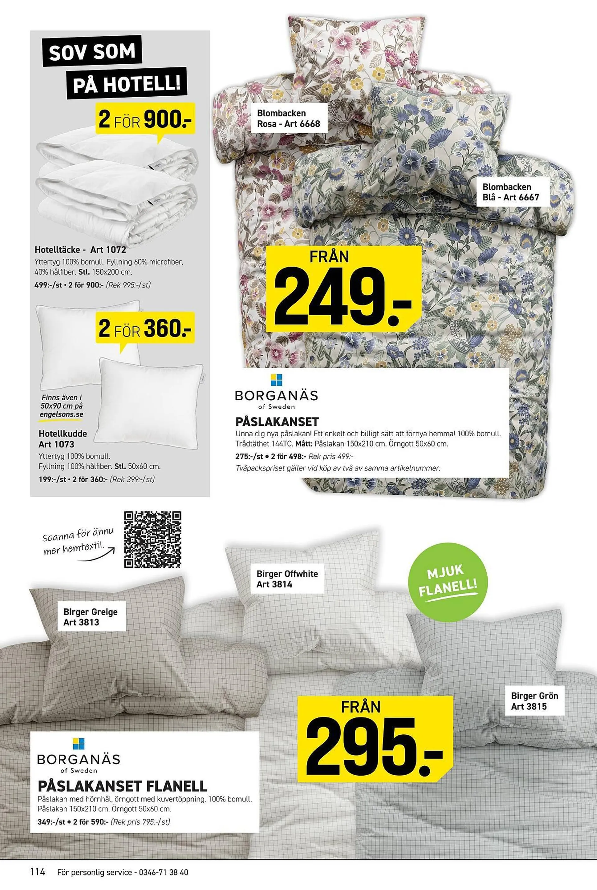 Engelsons reklamblad från 17 mars till 24 mars 2025 - Reklamblad sidor 114