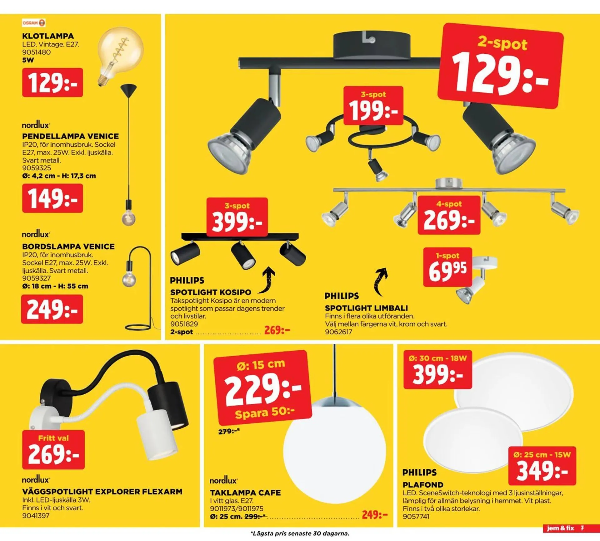 Jem&Fix reklamblad från 8 september till 22 september 2024 - Reklamblad sidor 7