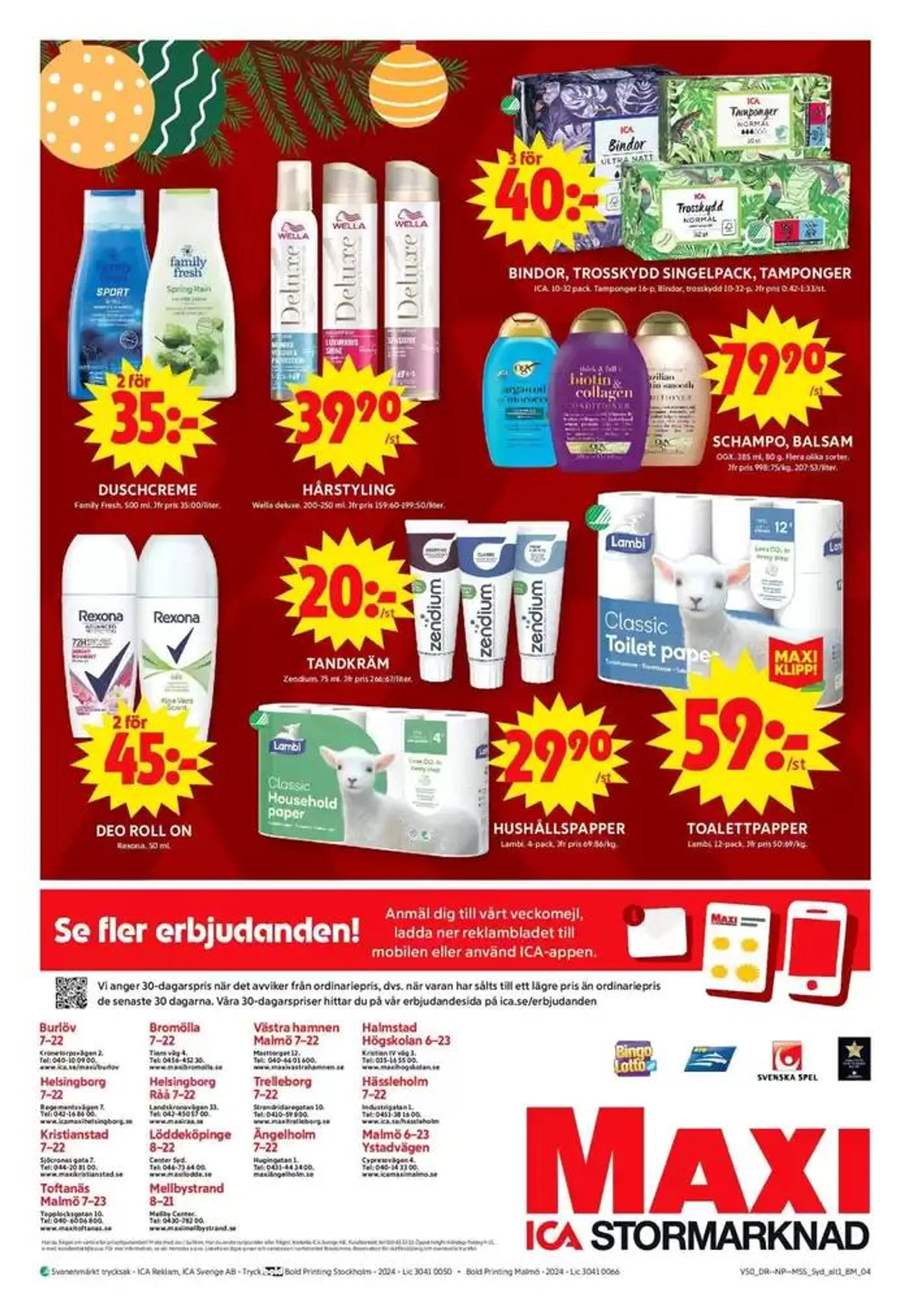 Aktuella deals och erbjudanden från 9 december till 15 december 2024 - Reklamblad sidor 7