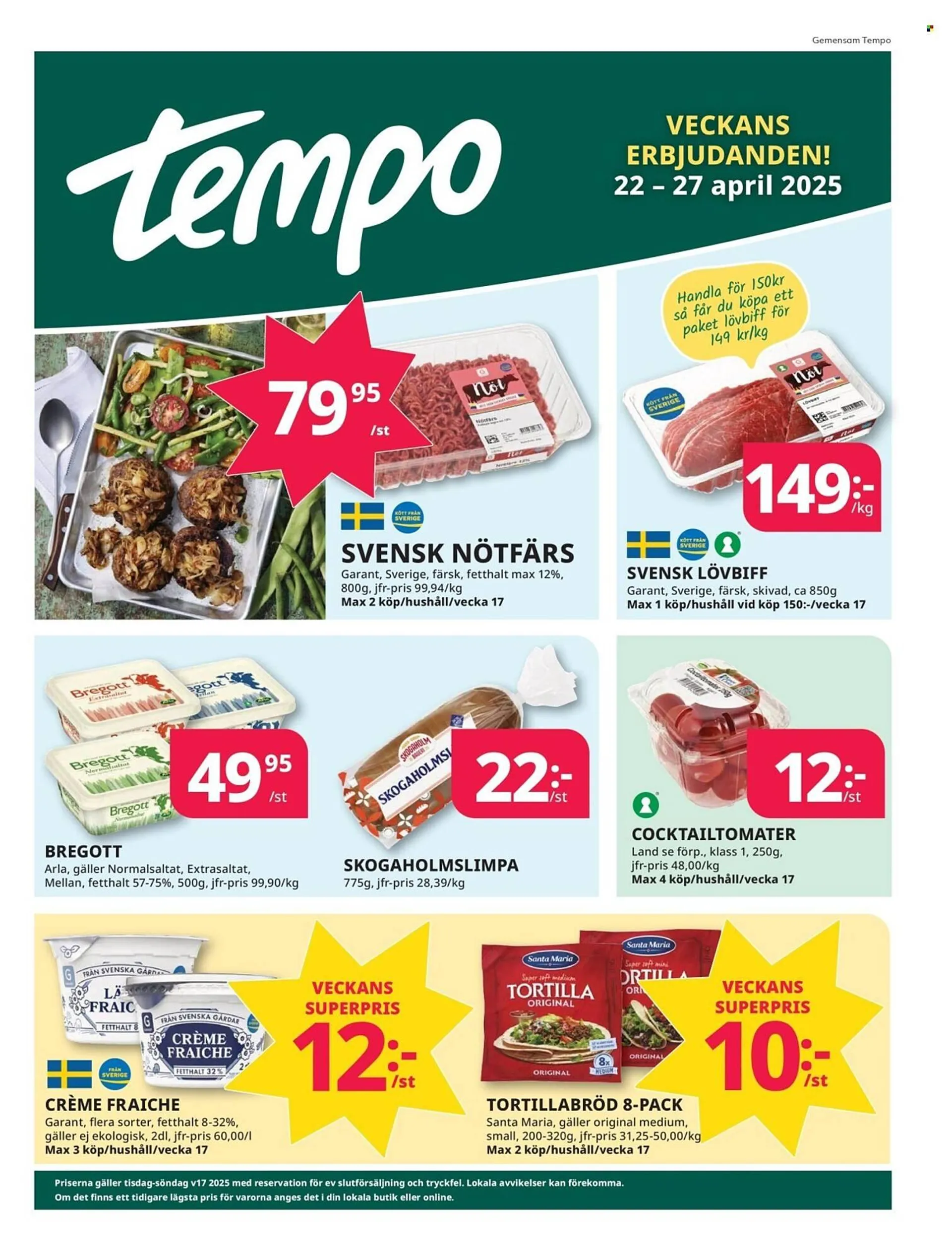 Tempo reklamblad - 1