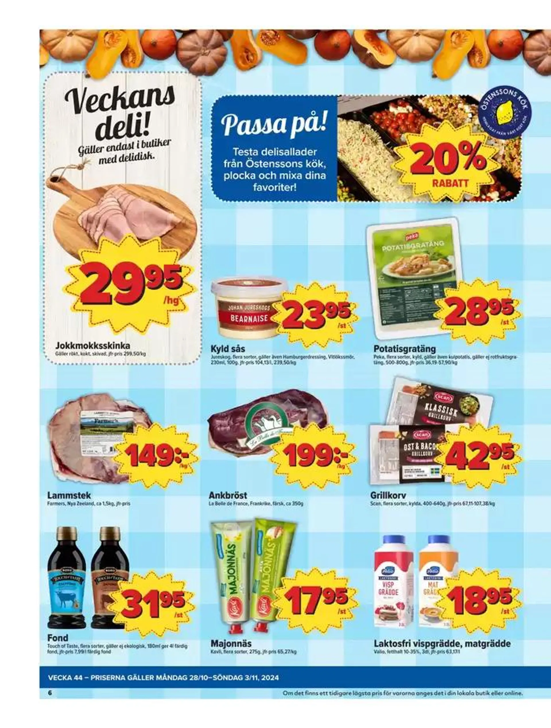 Östenssons reklambad från 27 oktober till 10 november 2024 - Reklamblad sidor 8