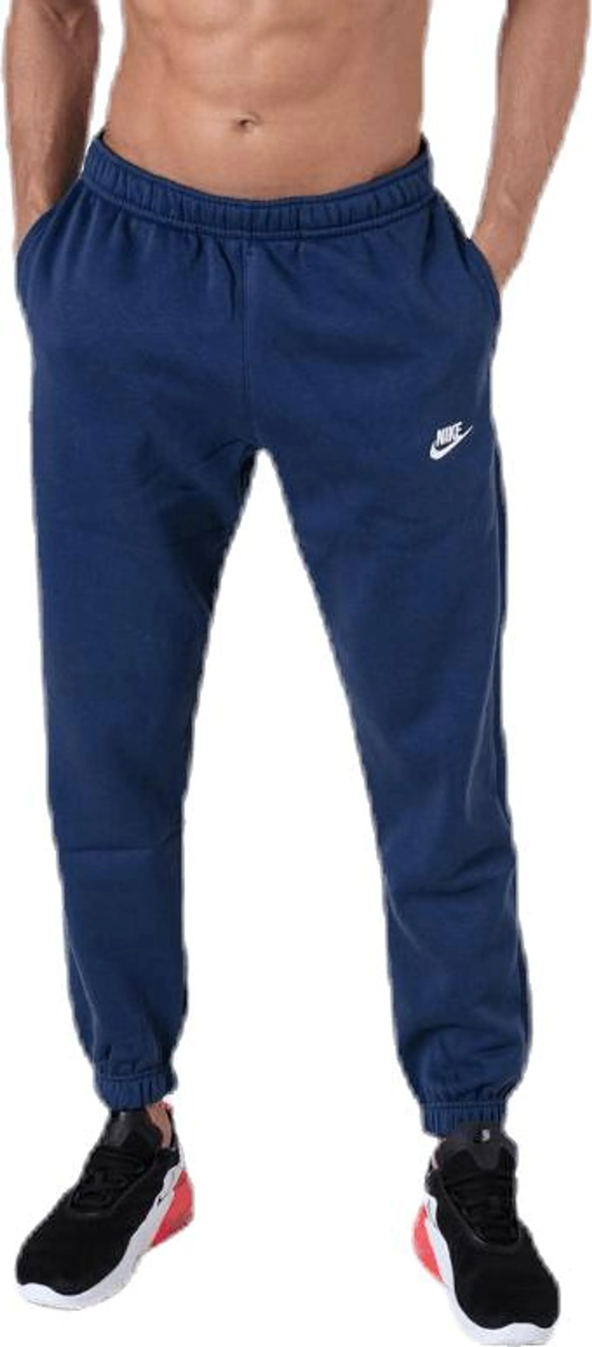 Nike | Sportswear Club Fleece Men's Pants MIDNIGHT NAVY/MIDNIGHT NAVY/WHITE