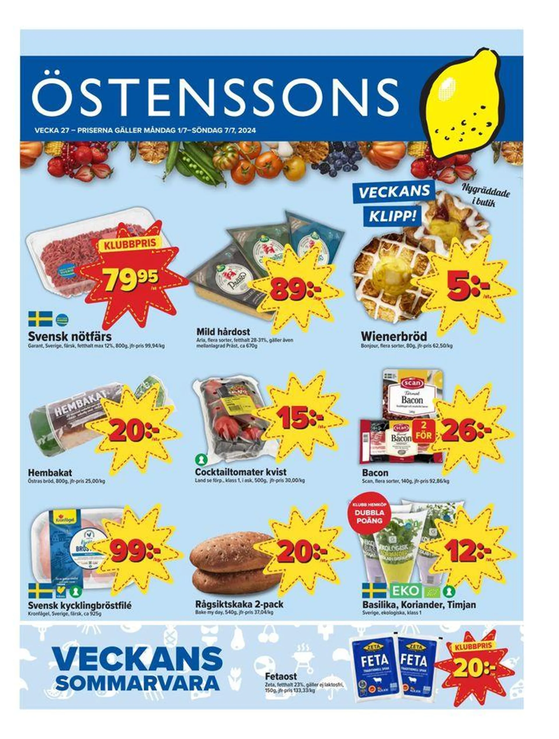 Östenssons reklambad - 1