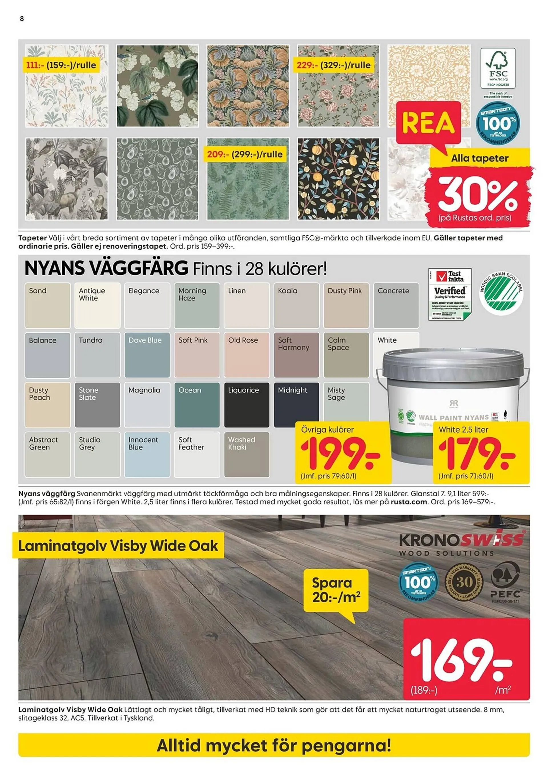 Rusta reklamblad från 30 december till 6 januari 2025 - Reklamblad sidor 8