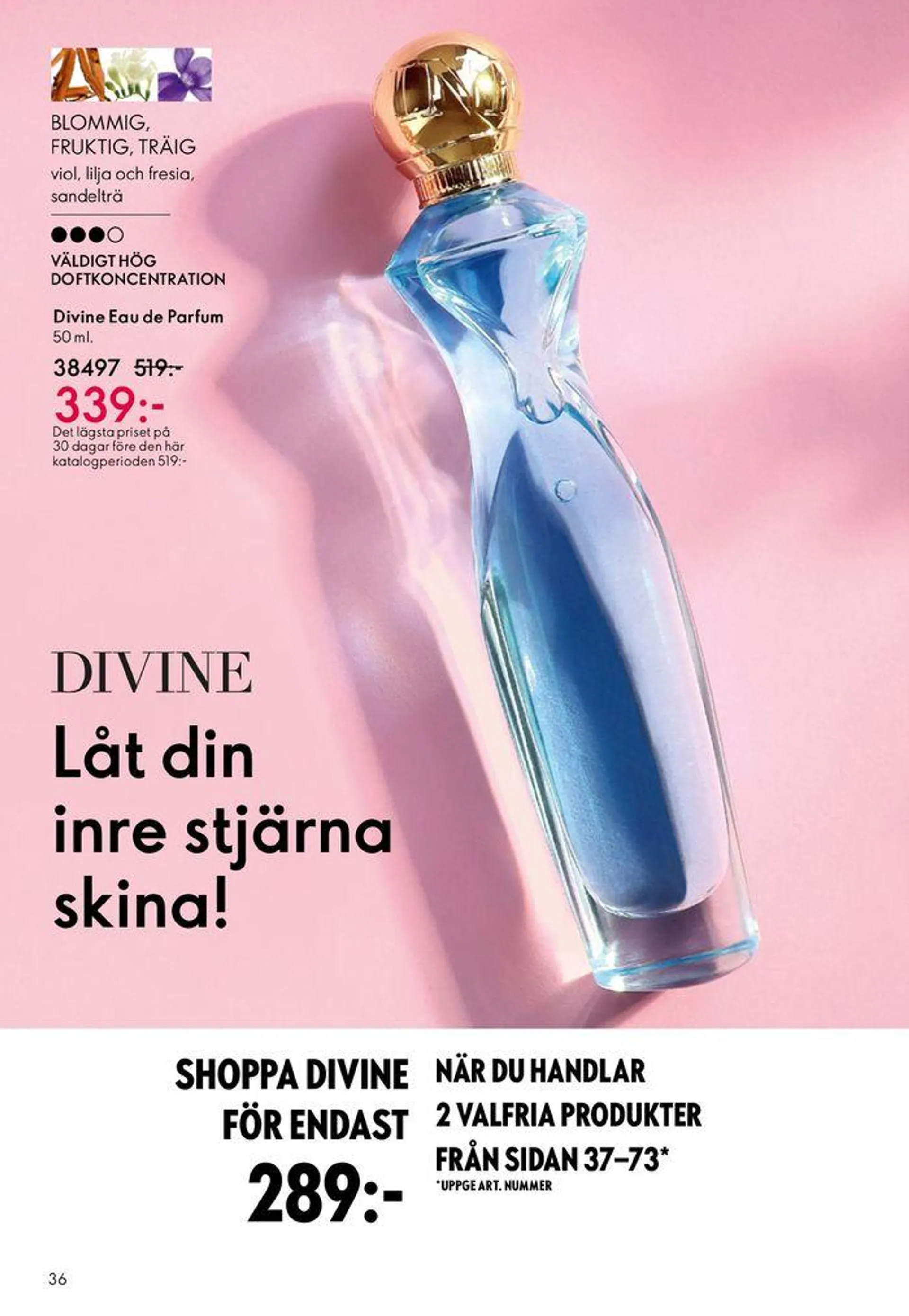 Oriflame reklamblad från 13 september till 27 september 2024 - Reklamblad sidor 36