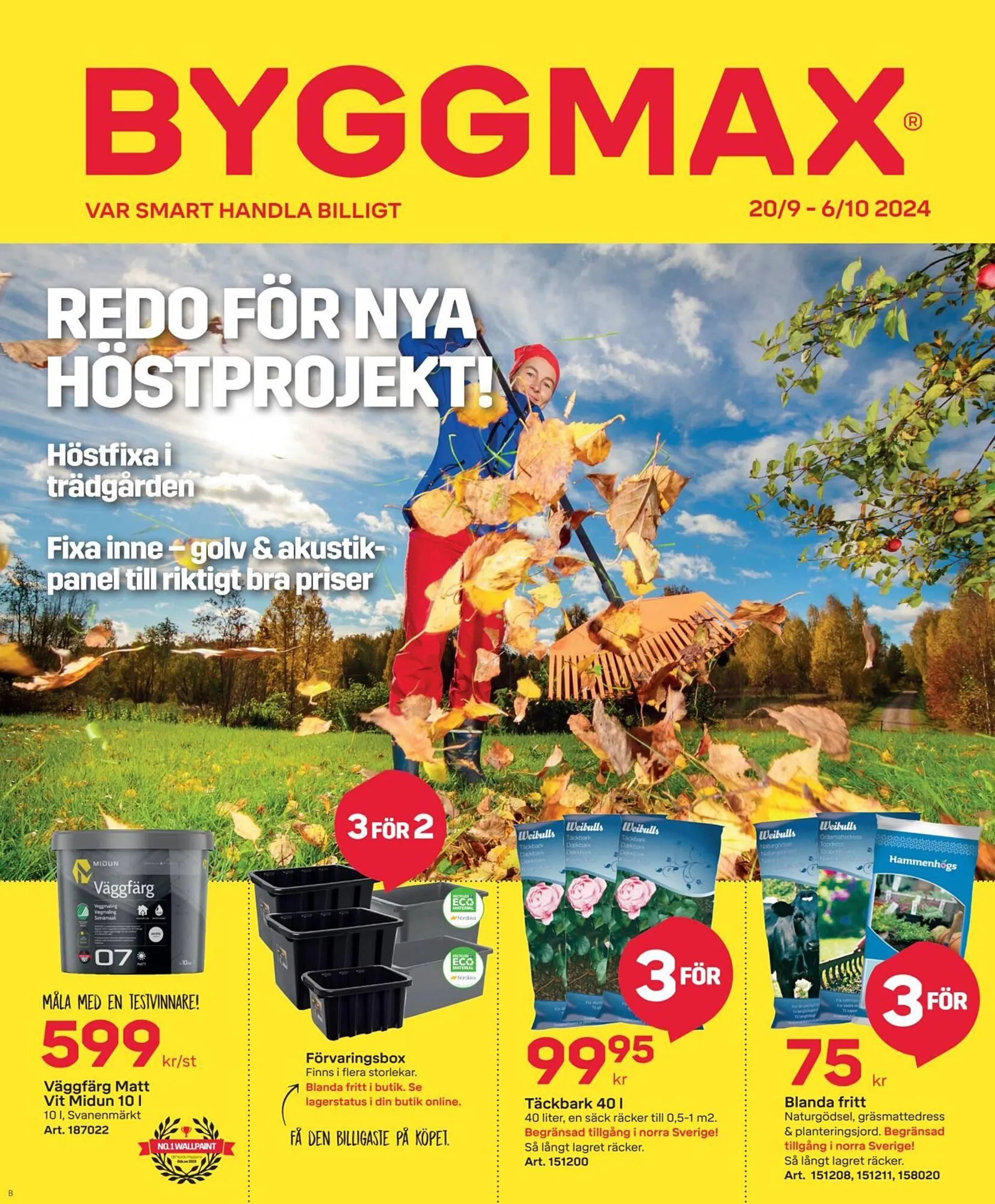 Byggmax reklamblad - 1