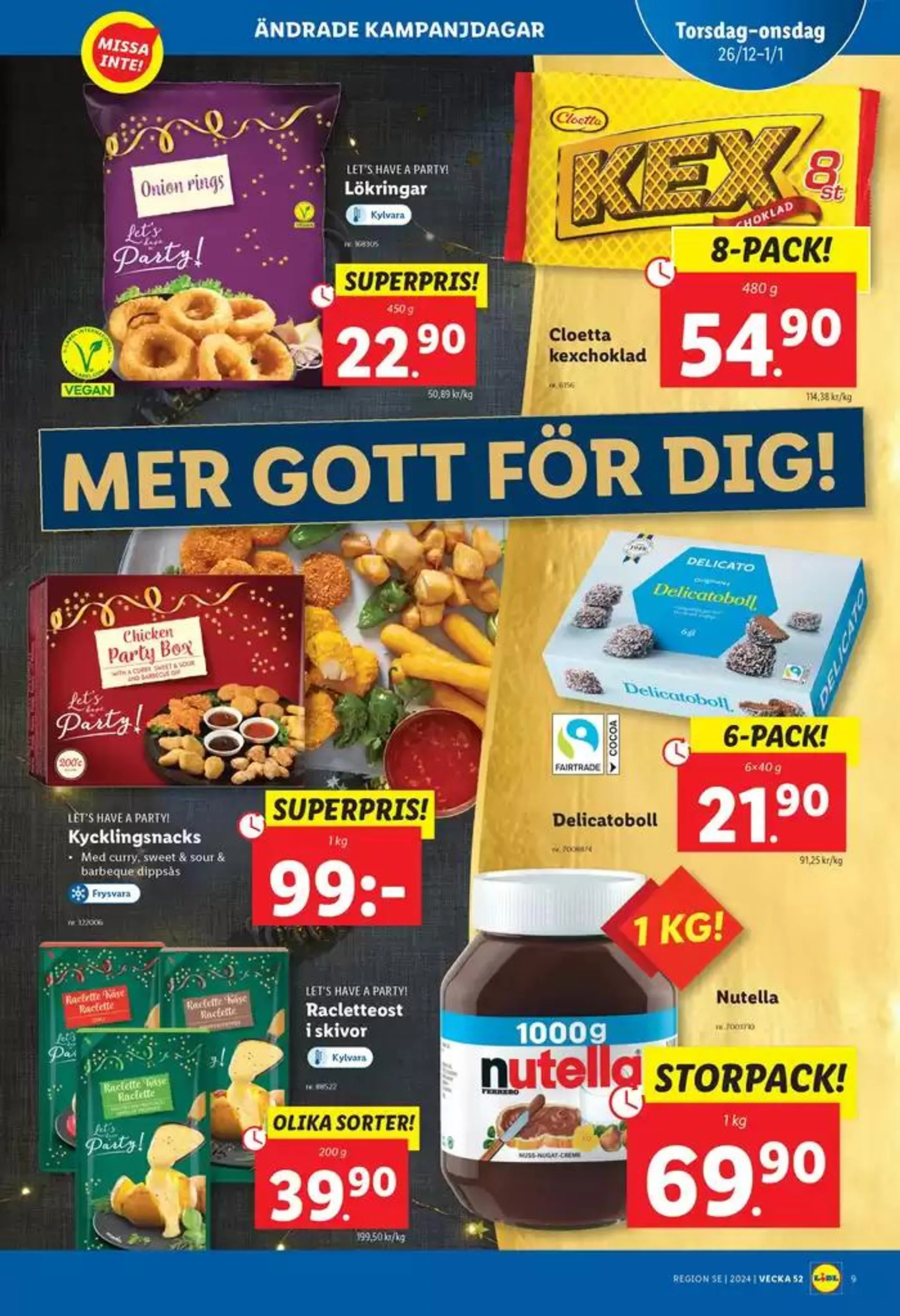 Exklusiva deals för våra kunder från 26 december till 5 januari 2025 - Reklamblad sidor 10