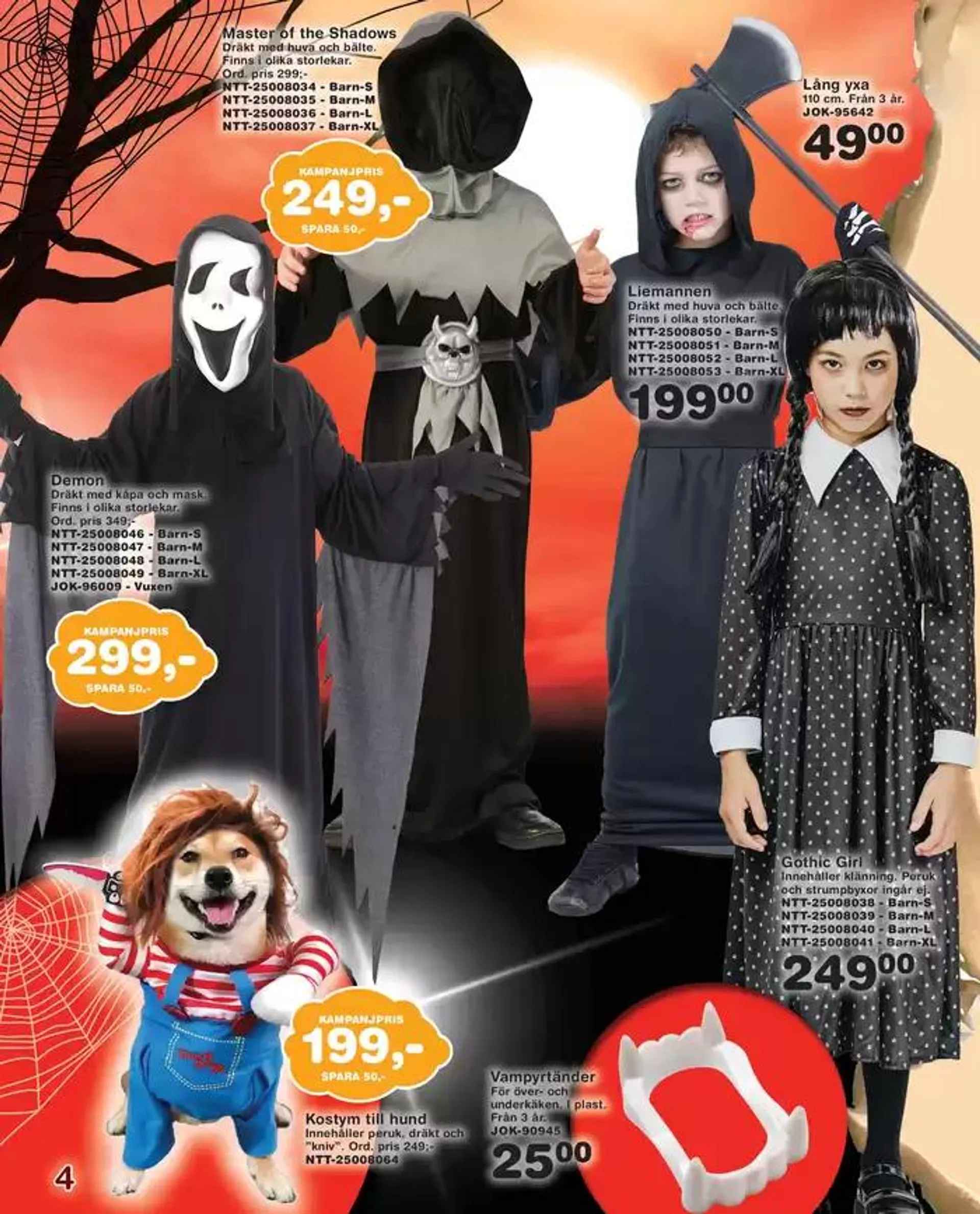 Halloween med Lekextra från 12 oktober till 26 oktober 2024 - Reklamblad sidor 4