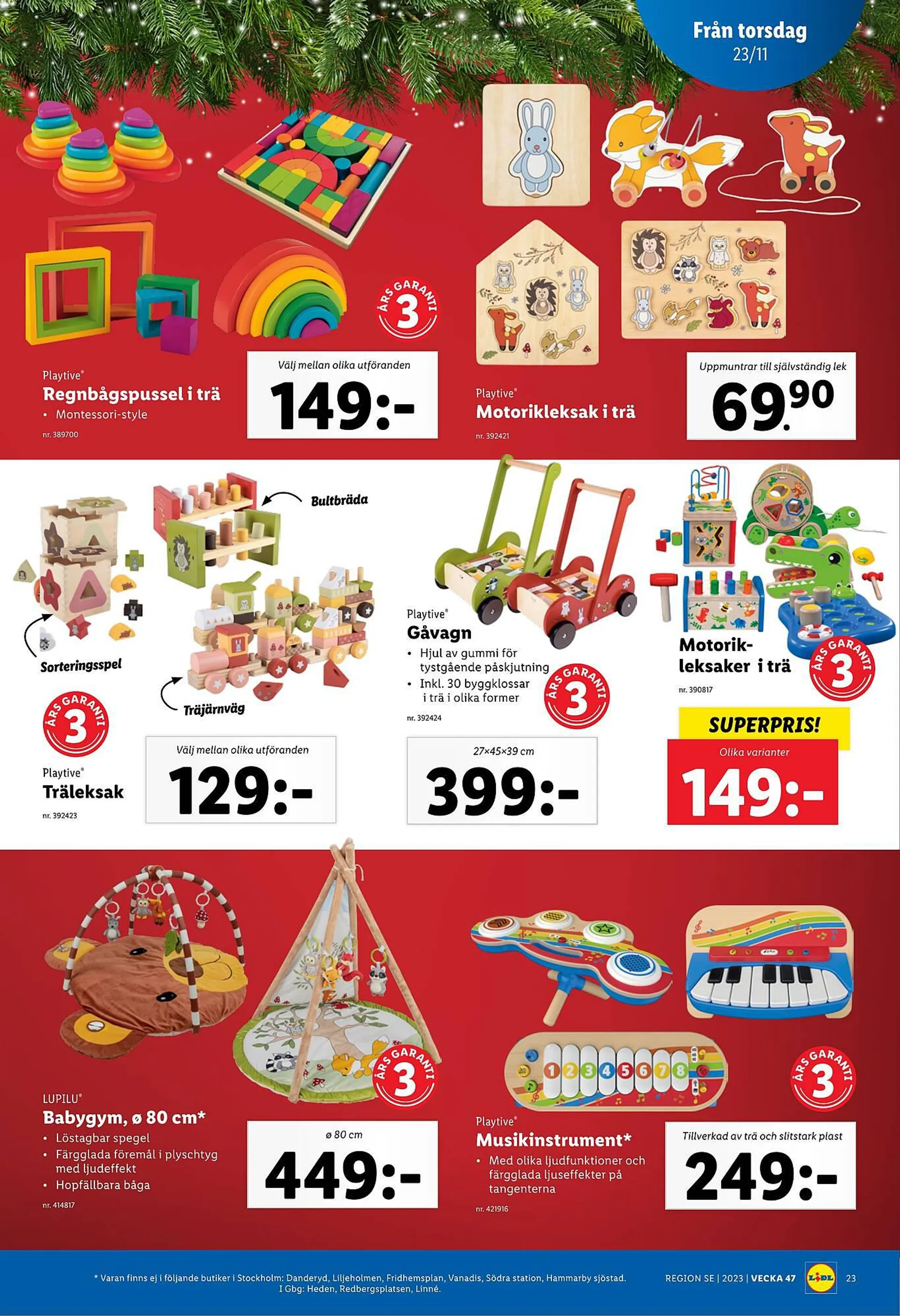 Lidl reklamblad från 20 november till 26 november 2023 - Reklamblad sidor 27