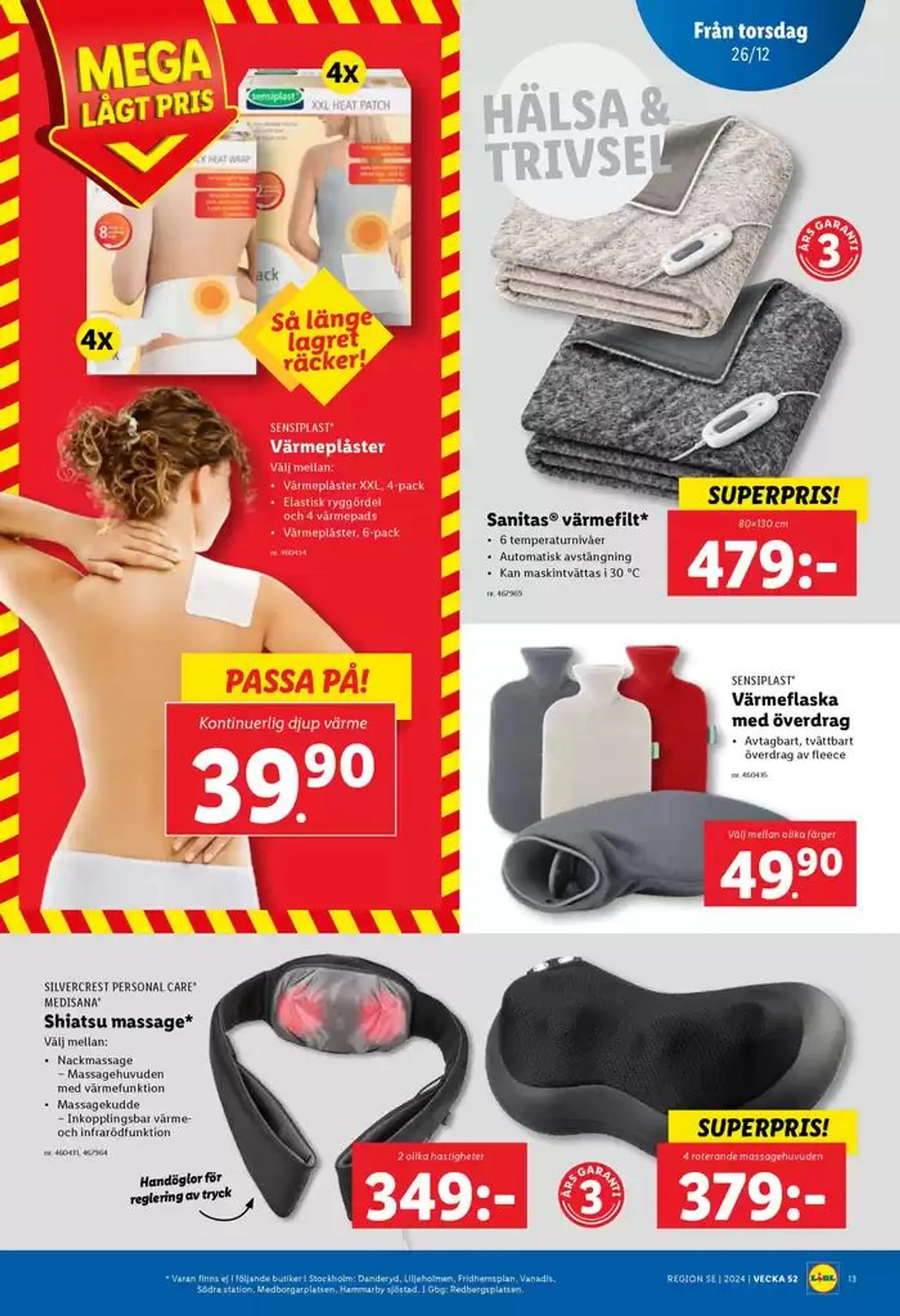 Exklusiva deals för våra kunder från 26 december till 5 januari 2025 - Reklamblad sidor 14