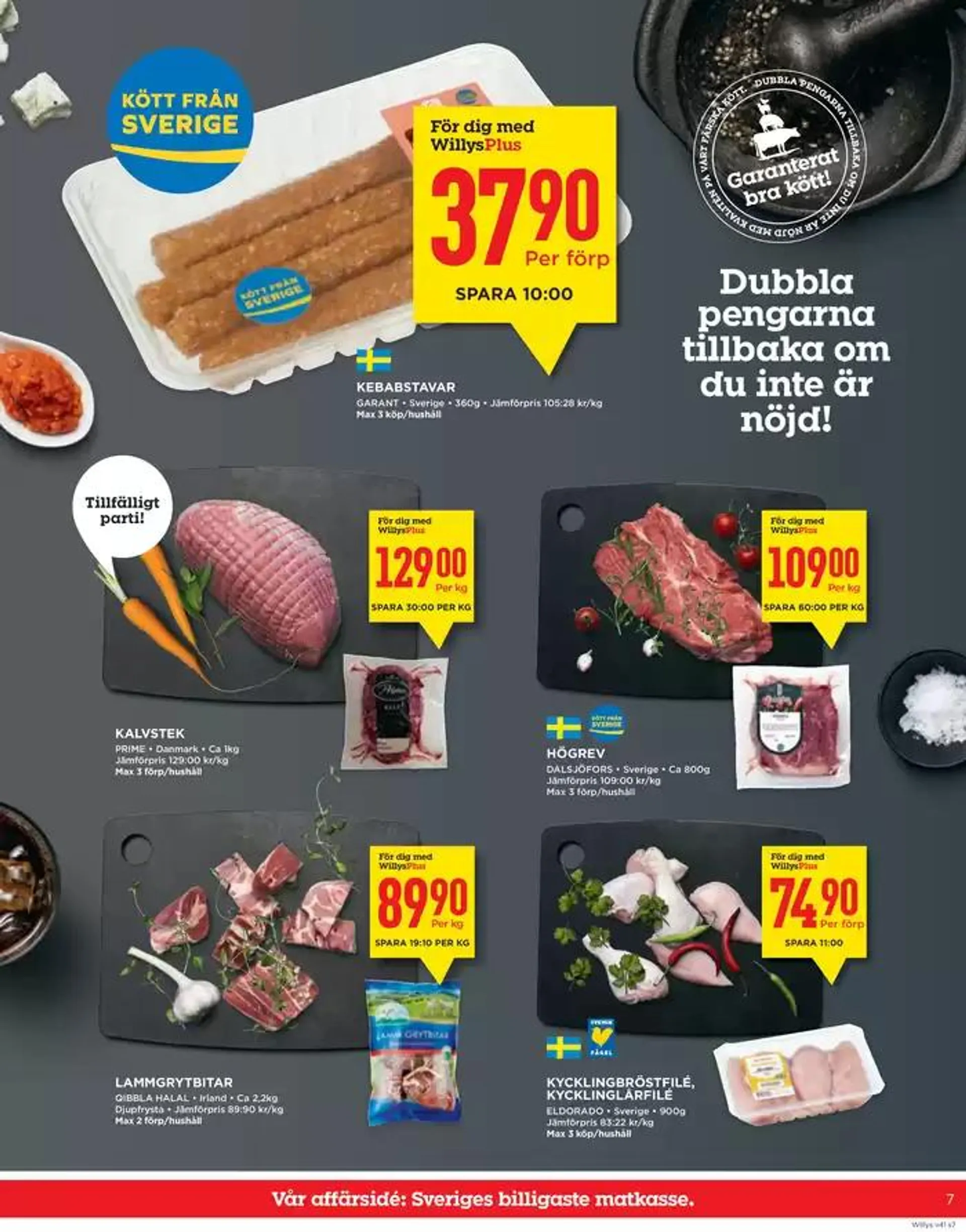 Exklusiva deals för våra kunder från 7 oktober till 13 oktober 2024 - Reklamblad sidor 7