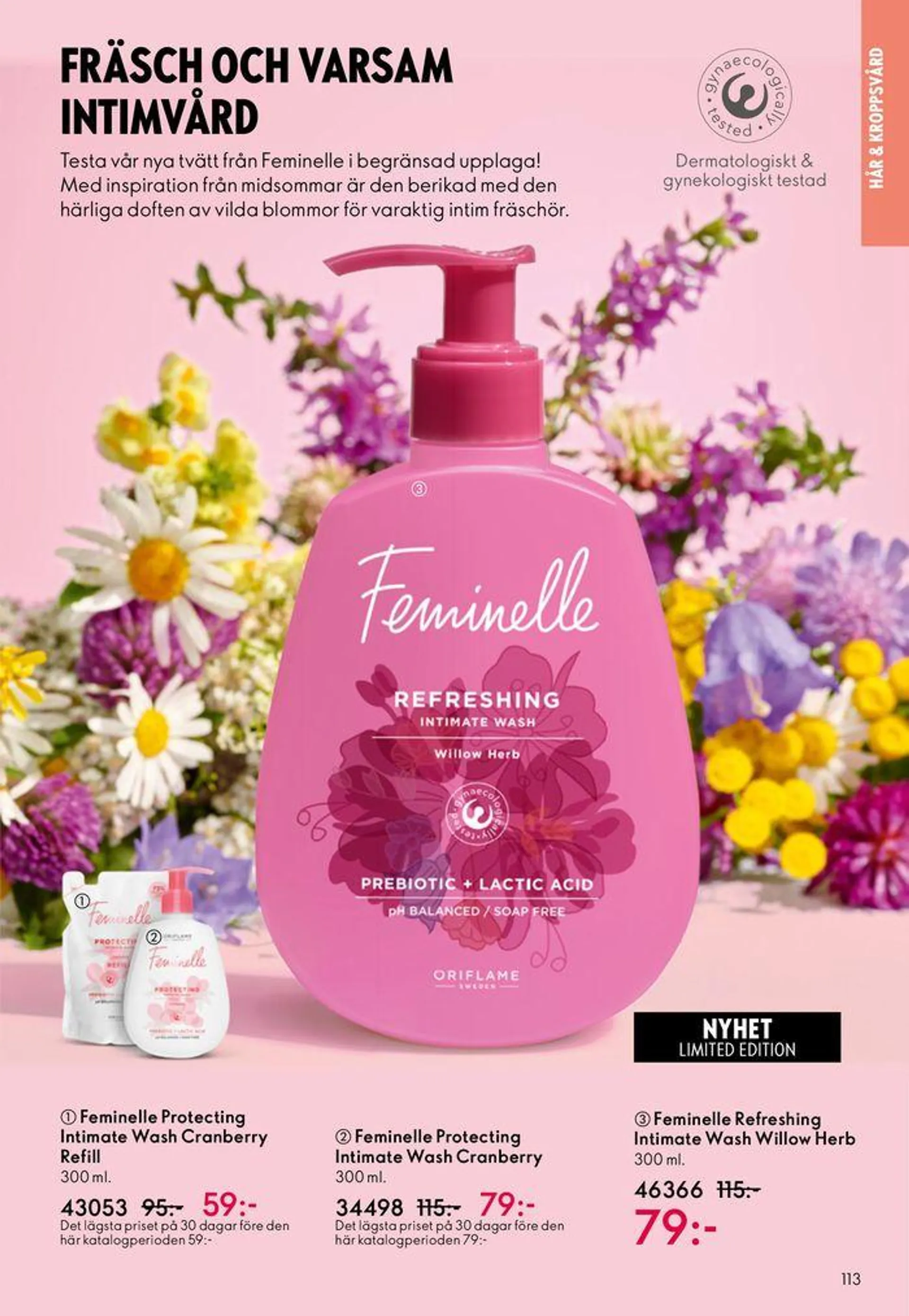 Oriflame reklamblad från 12 juli till 26 juli 2024 - Reklamblad sidor 113