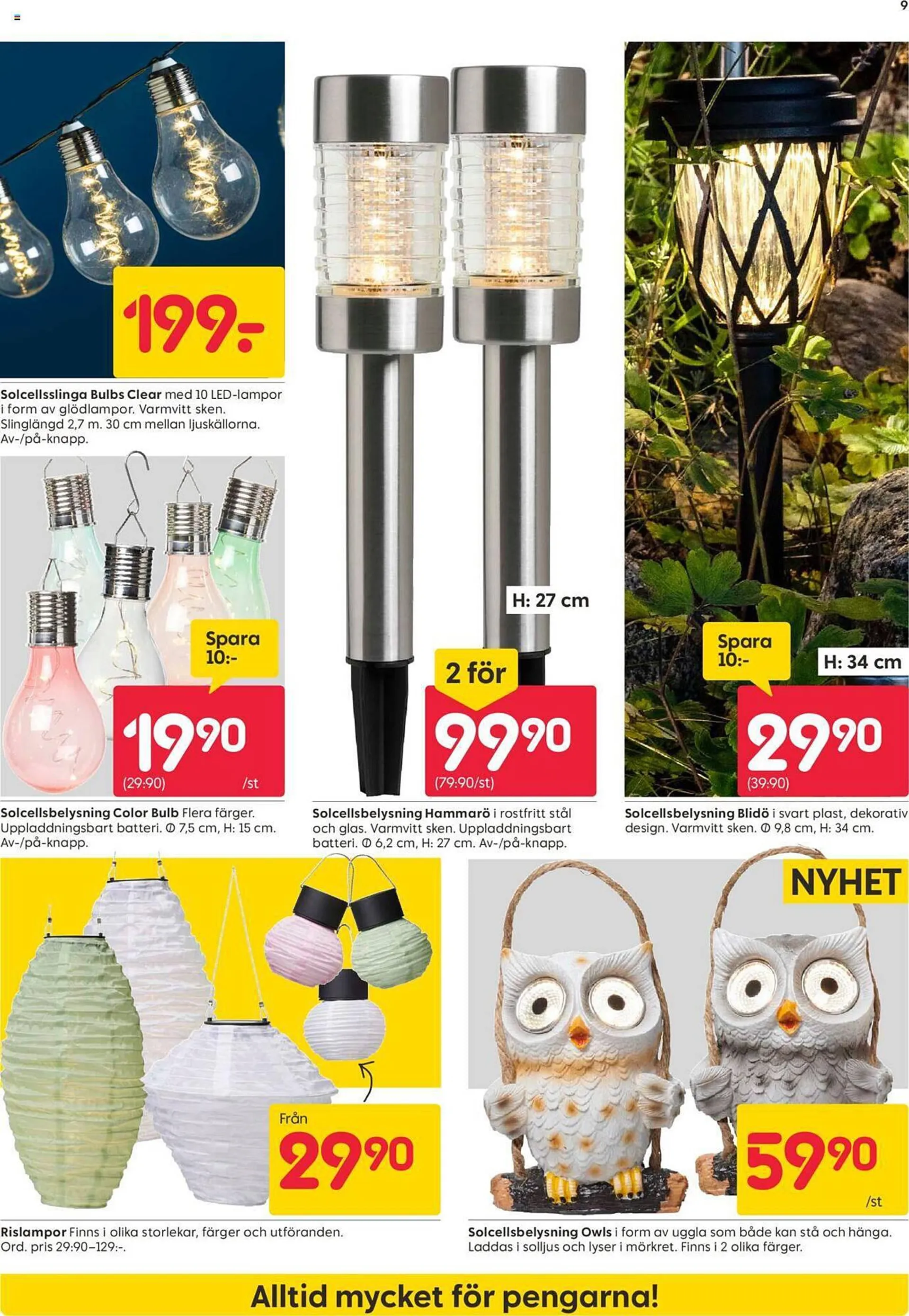 Rusta reklamblad från 2 april till 7 april 2024 - Reklamblad sidor 9