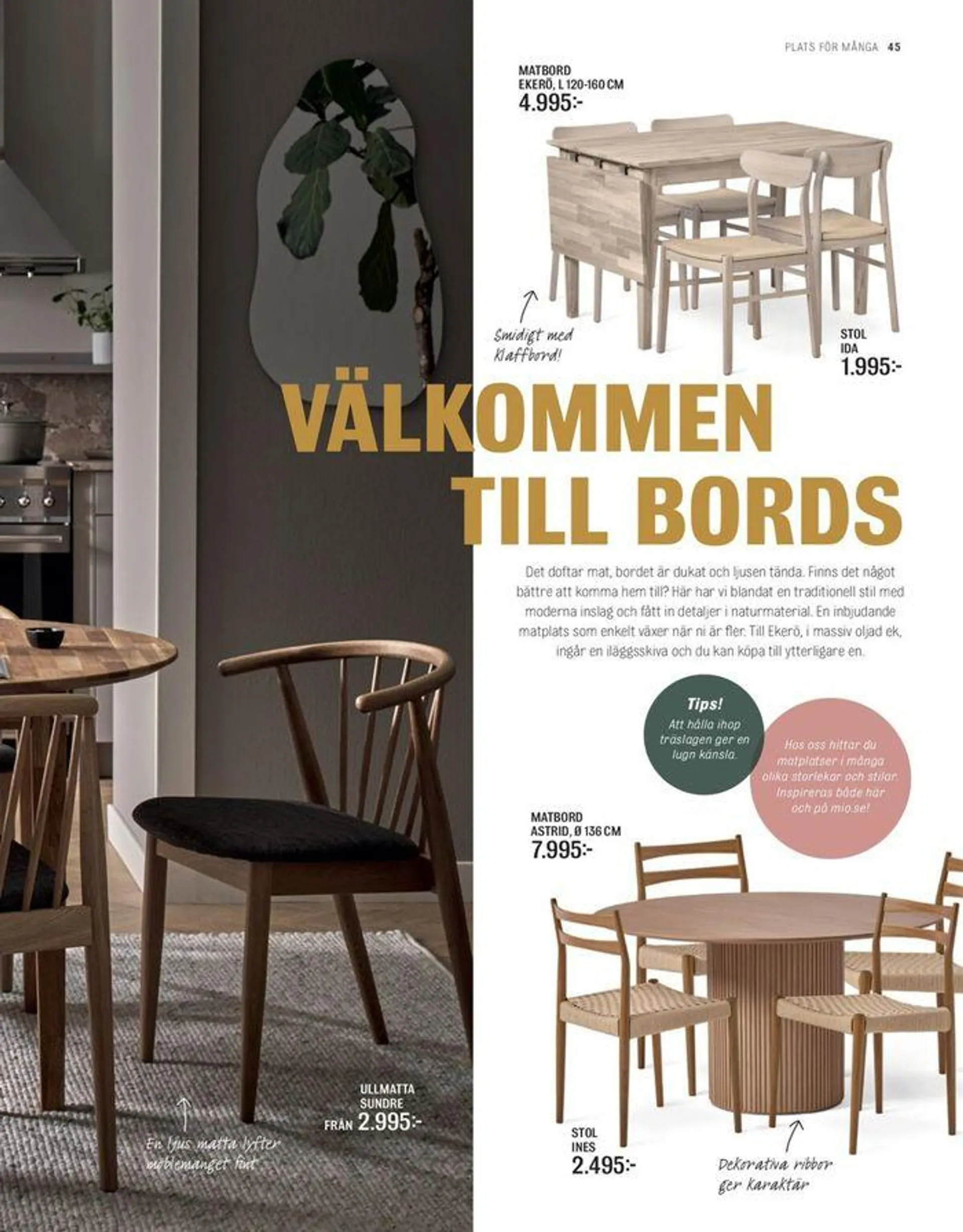 Höst & vinter 2024 från 18 september till 31 december 2024 - Reklamblad sidor 45