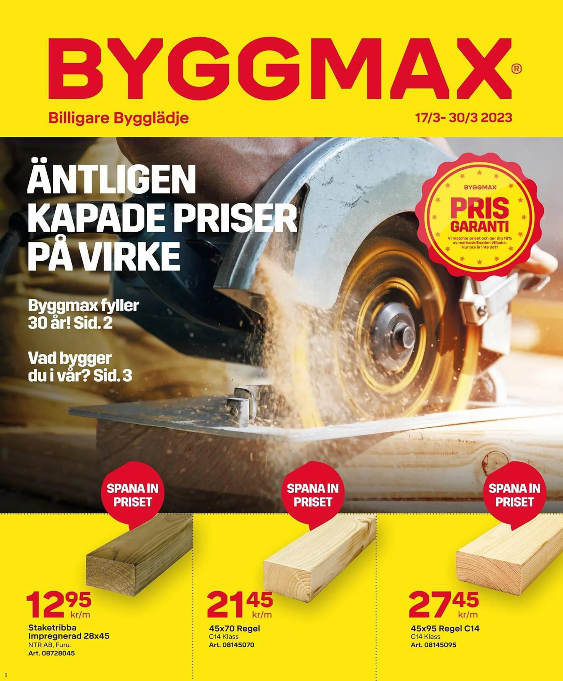 Byggmax reklamblad - 1