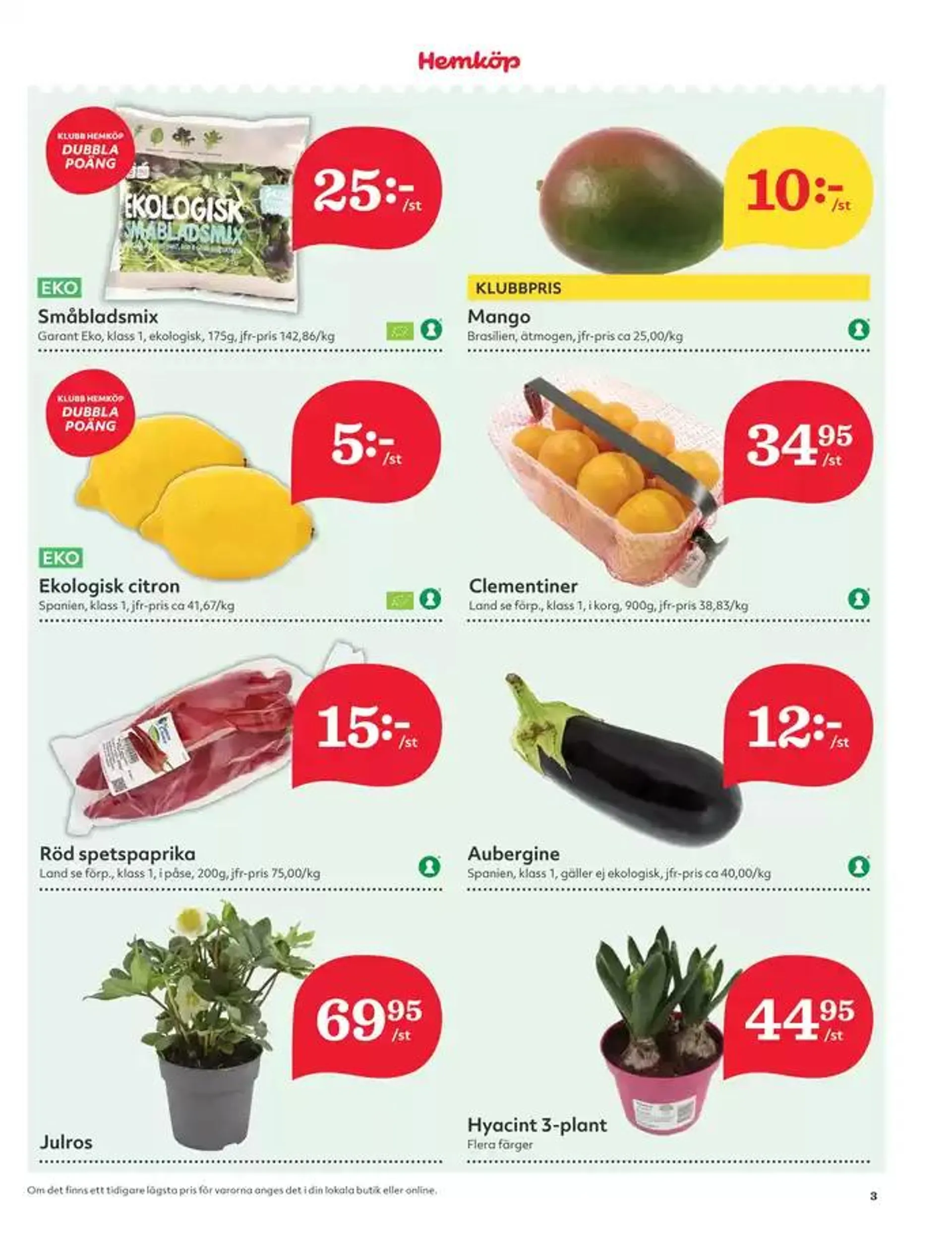 Aktuella deals och erbjudanden från 18 november till 24 november 2024 - Reklamblad sidor 3