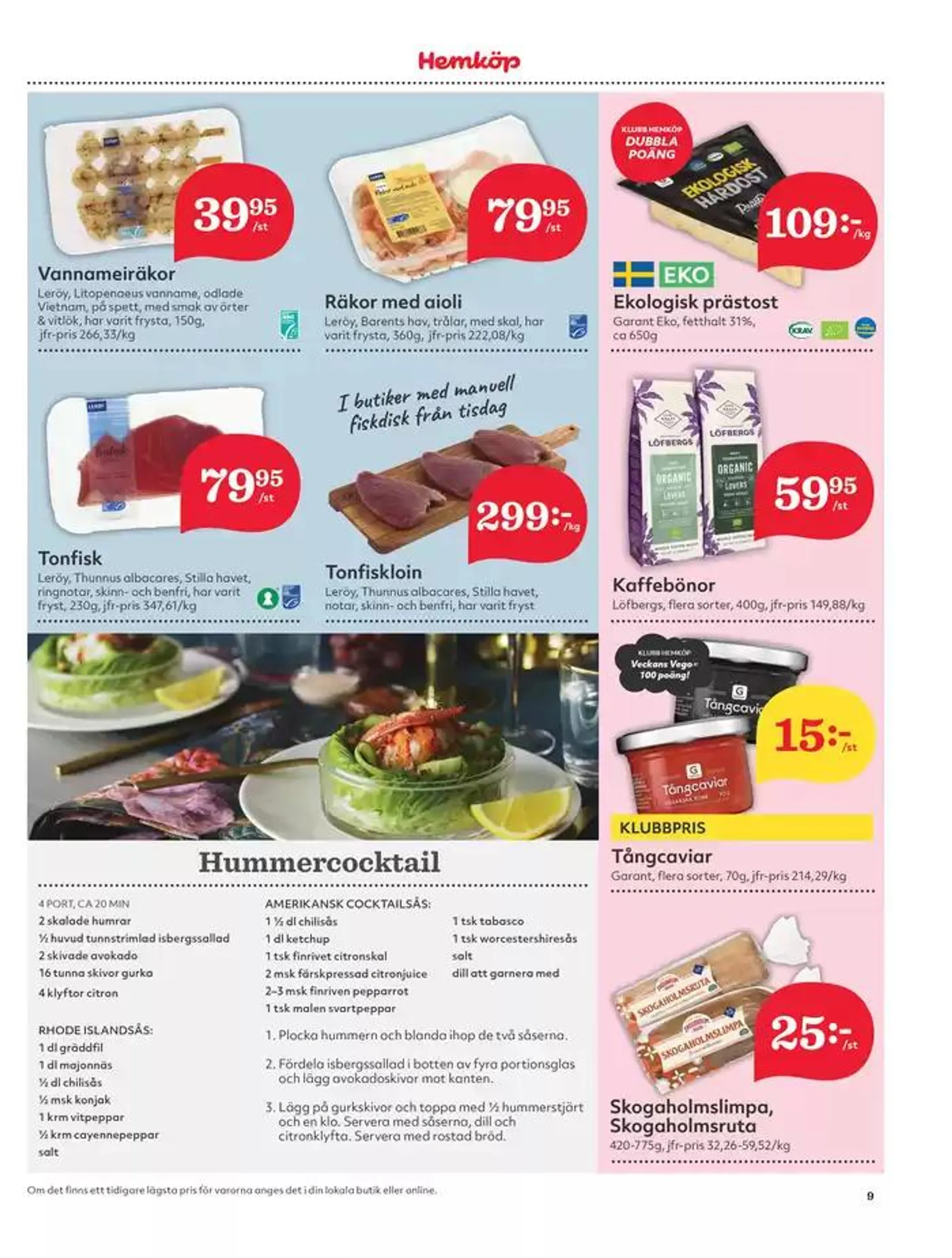 Våra bästa erbjudanden för dig från 23 december till 29 december 2024 - Reklamblad sidor 9