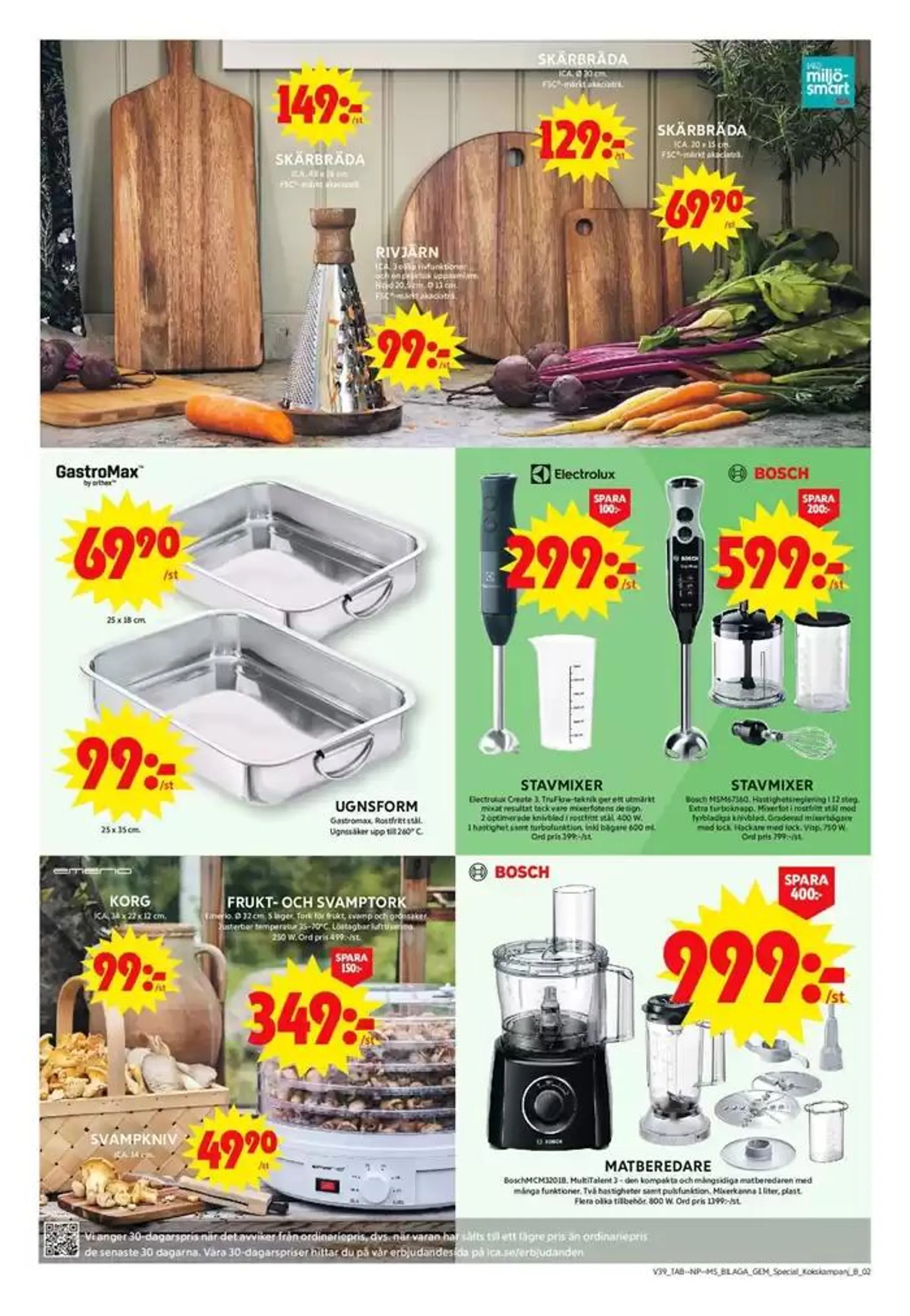 Fantastiskt erbjudande för alla kunder från 23 september till 7 oktober 2024 - Reklamblad sidor 9