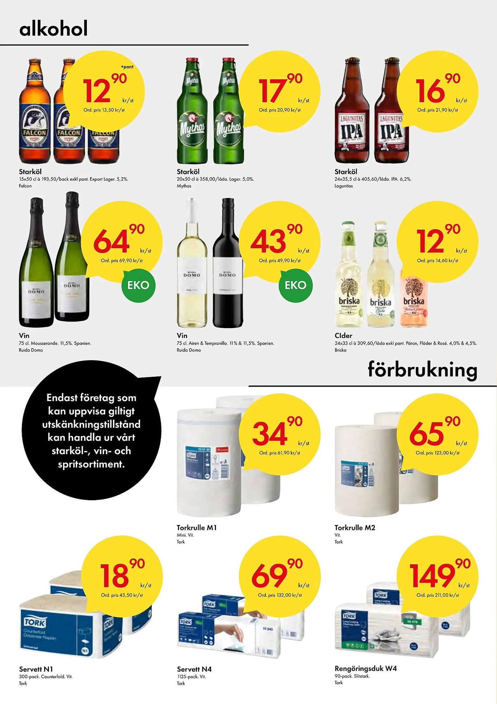 Snabbgross reklamblad från 23 september till 6 oktober 2024 - Reklamblad sidor 14