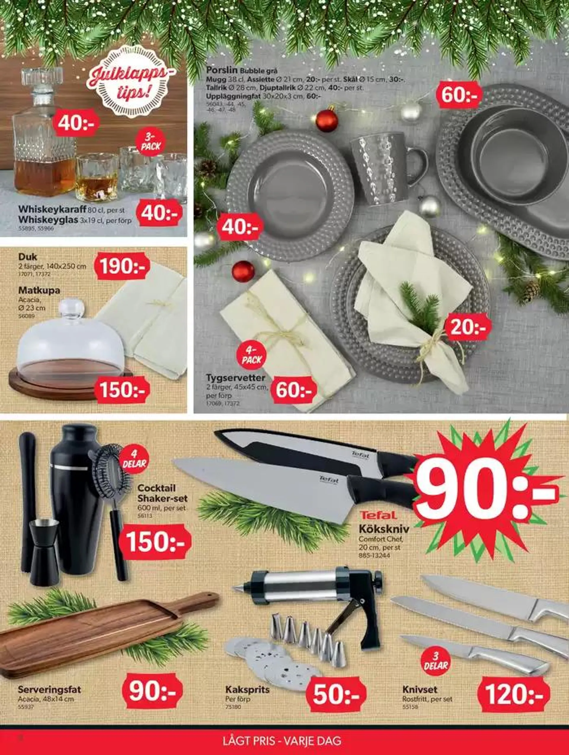 DollarStore Erbjudanden från 4 december till 18 december 2024 - Reklamblad sidor 8