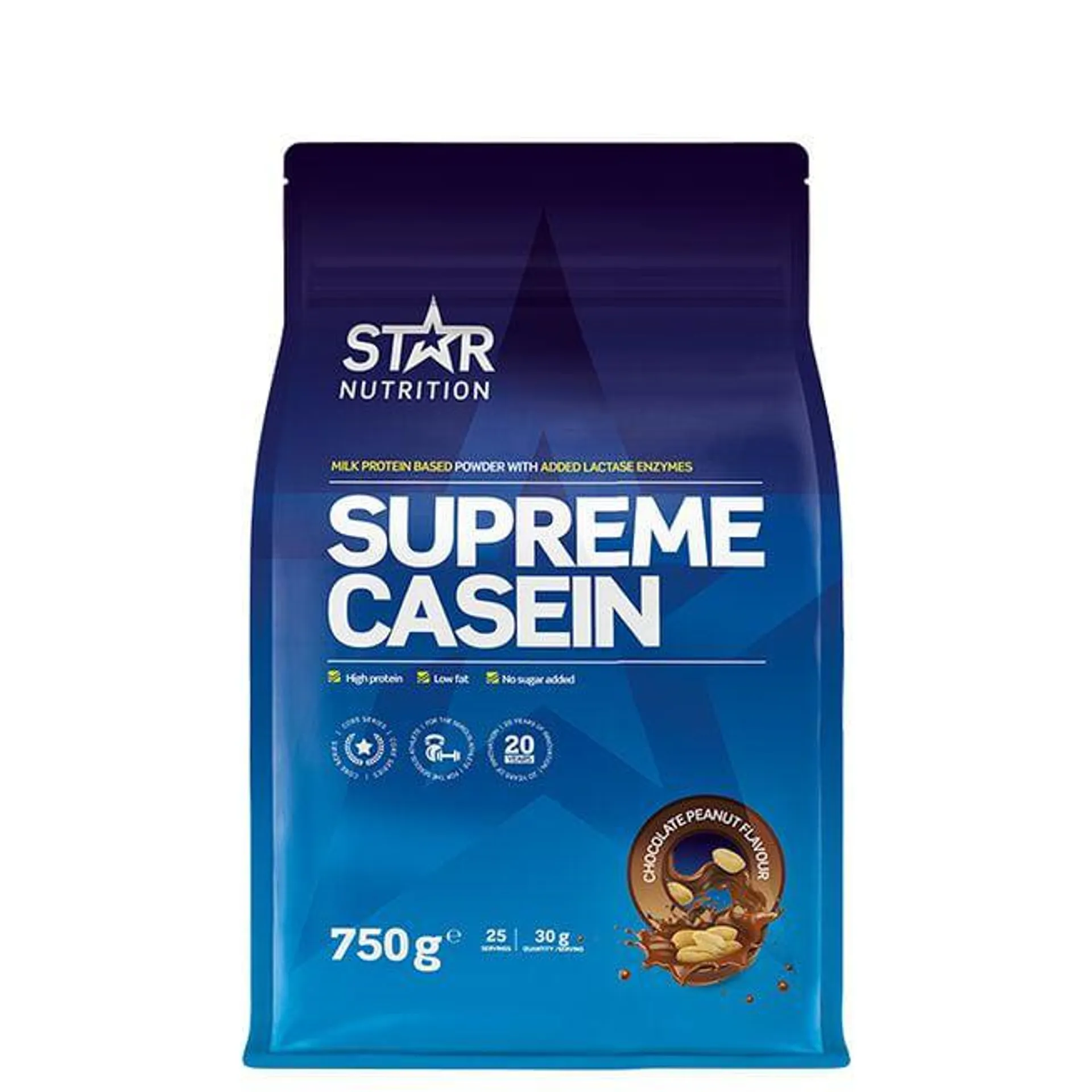 Supreme Casein, 750g Chocolate Peanut