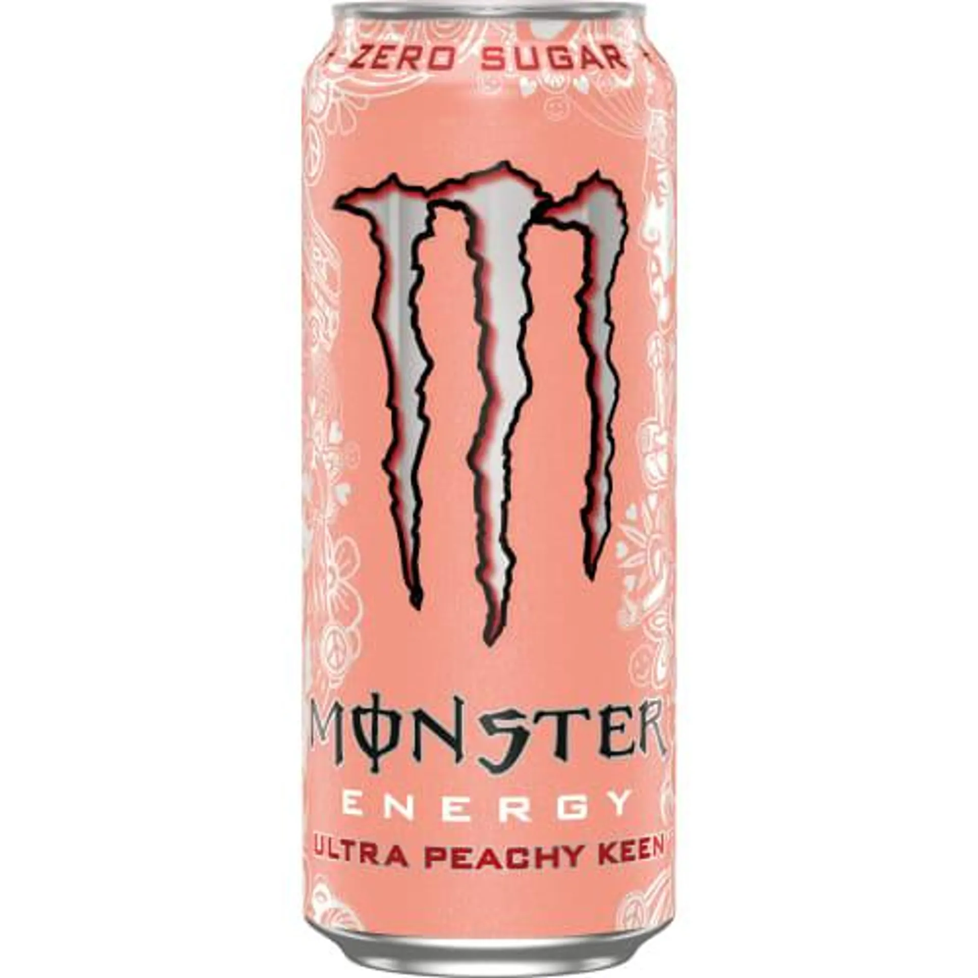 Ultra Peachy Keen Zero Energidryck, Burk