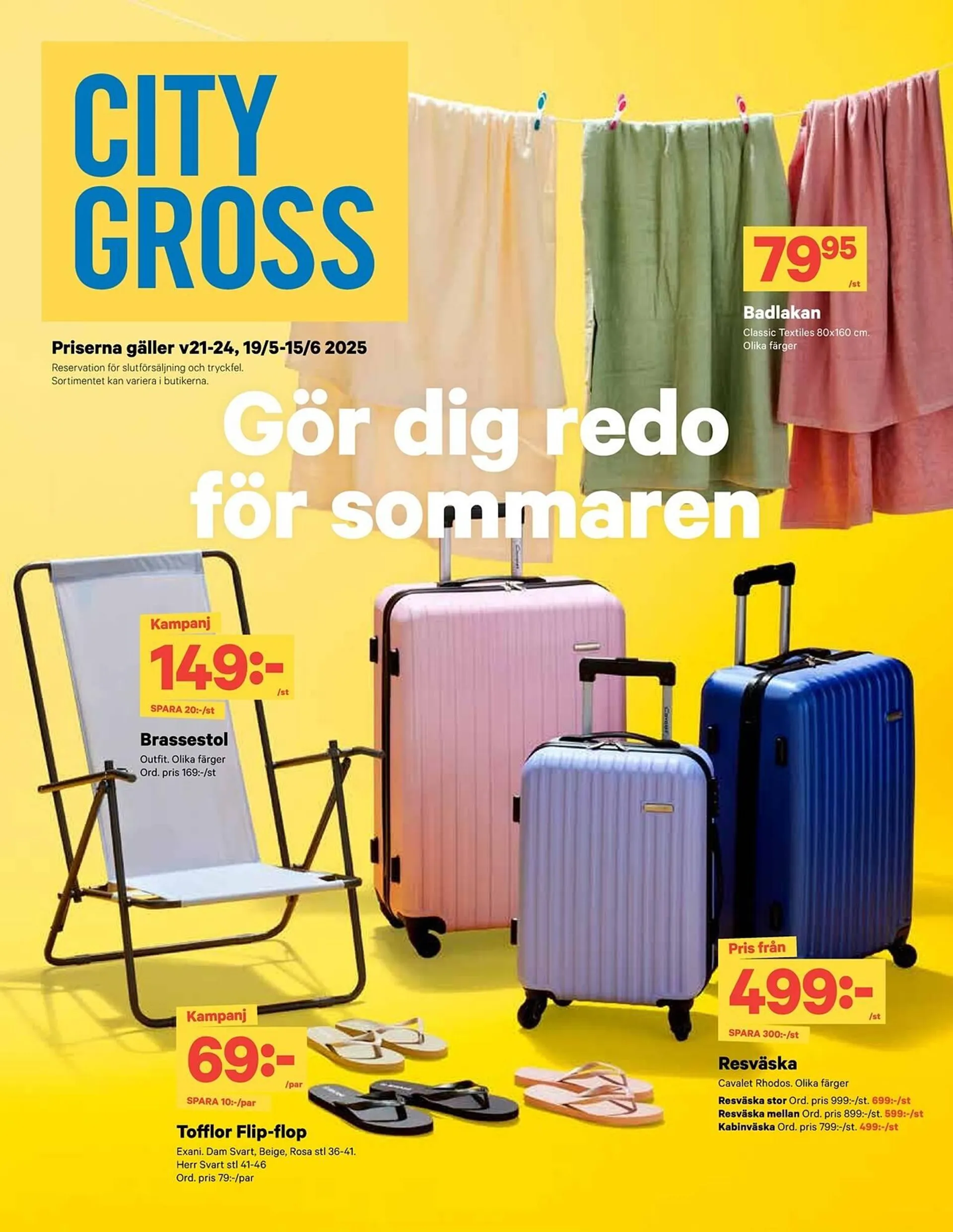 City Gross reklamblad - 1