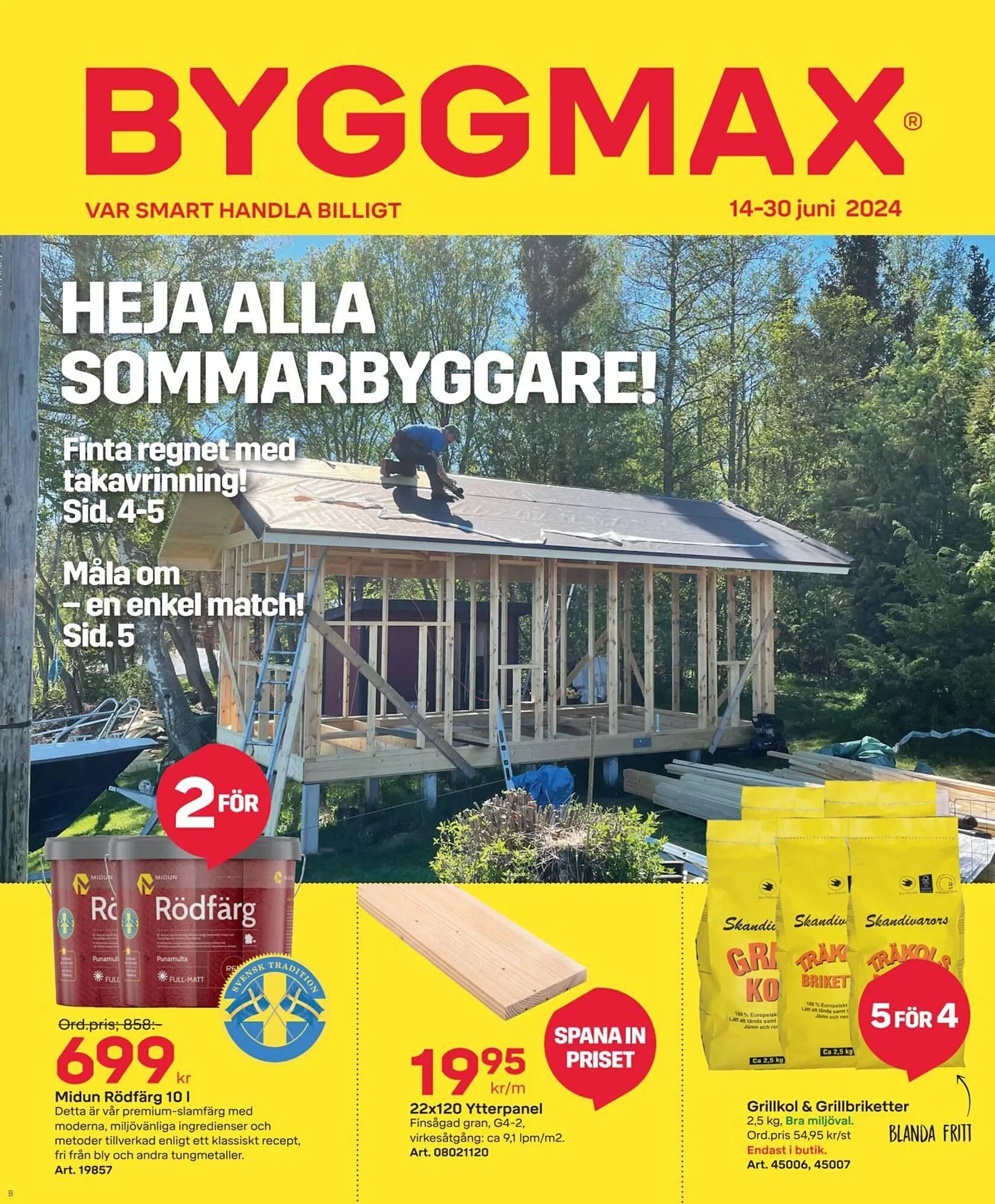 Byggmax reklamblad - 1