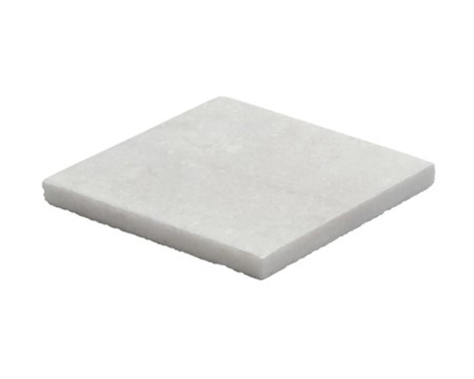 Marmor Bianco vit 10x10x1 cm slipad