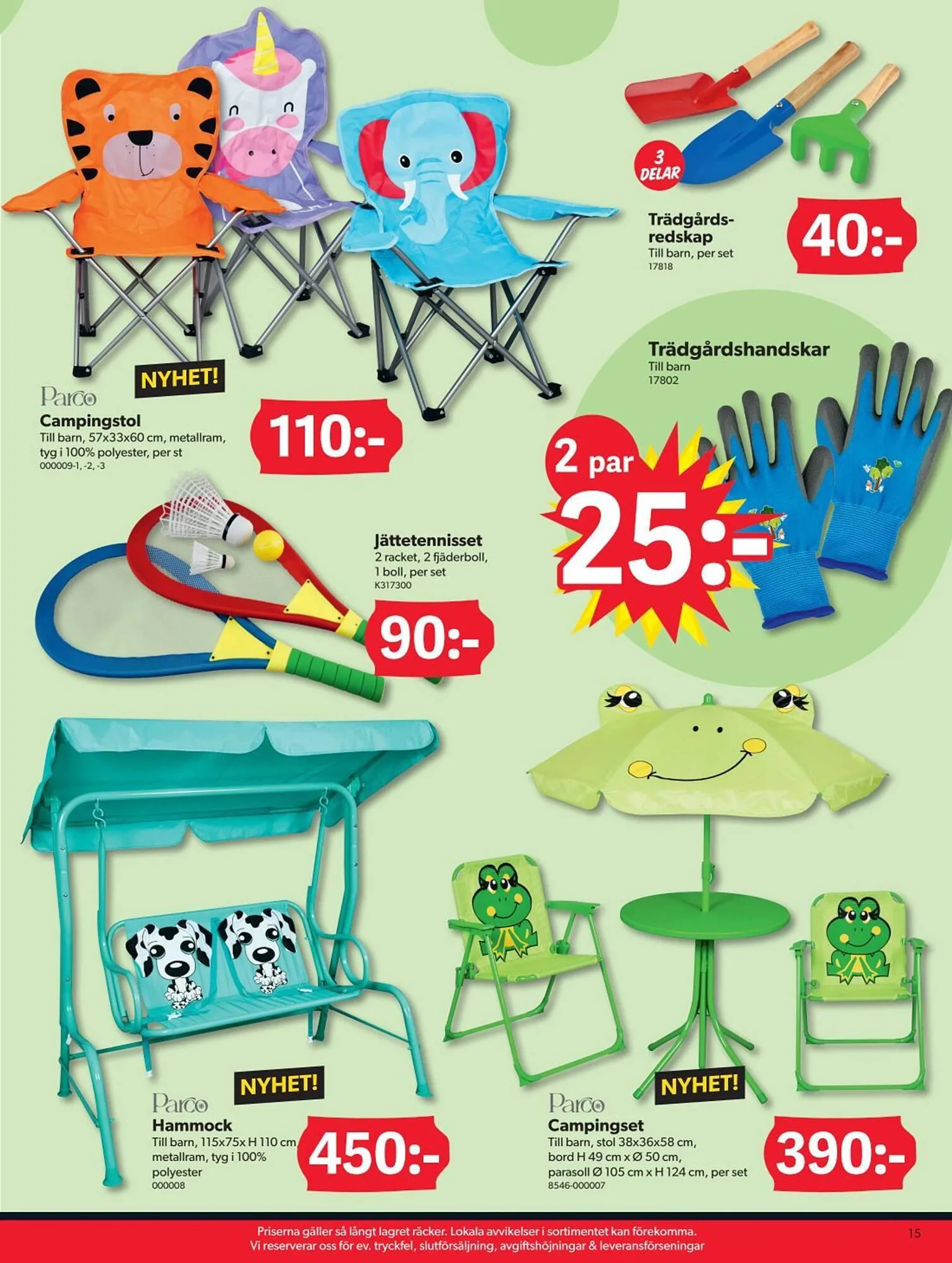 DollarStore reklamblad från 7 april till 30 juni 2025 - Reklamblad sidor 15