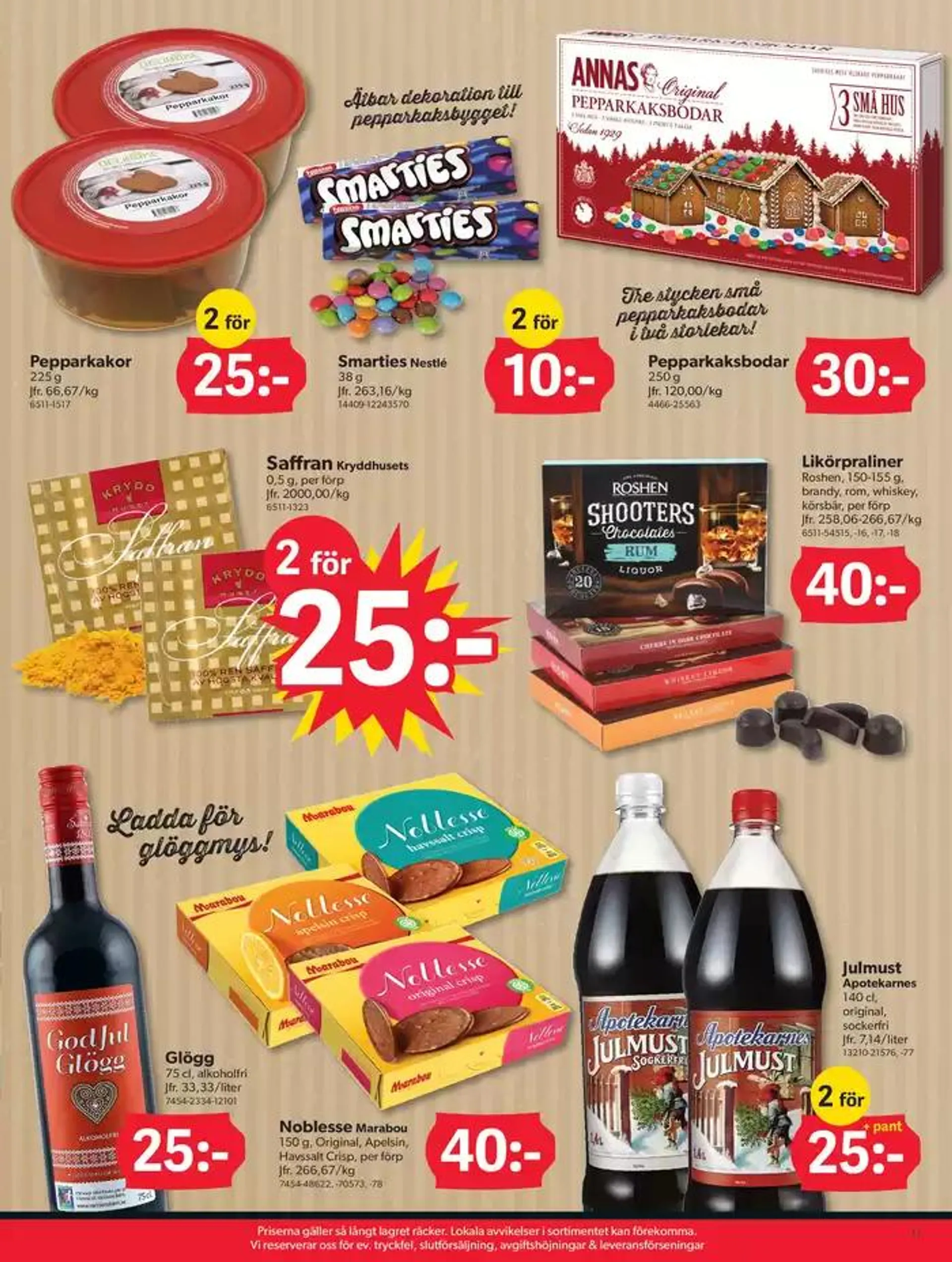 DollarStore Erbjudanden från 22 oktober till 5 november 2024 - Reklamblad sidor 11