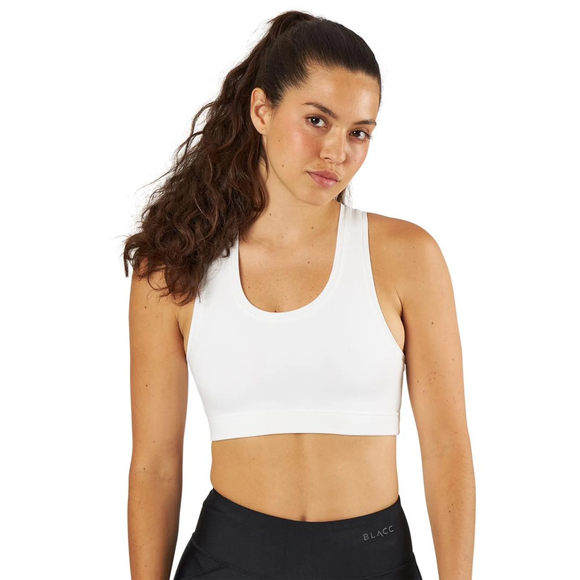 Star Sports Bra White