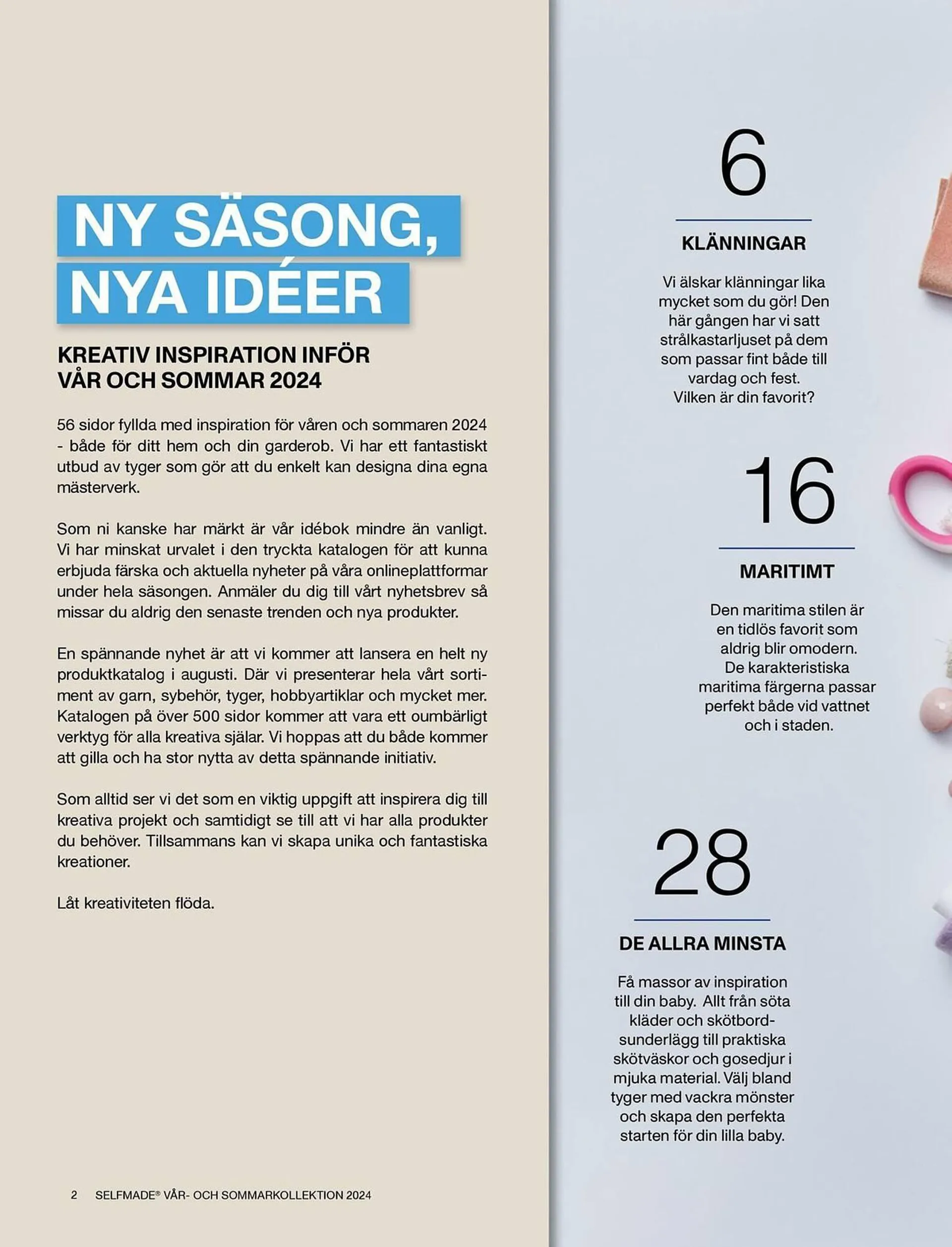 Stoff & Stil reklamblad från 7 februari till 31 augusti 2024 - Reklamblad sidor 2