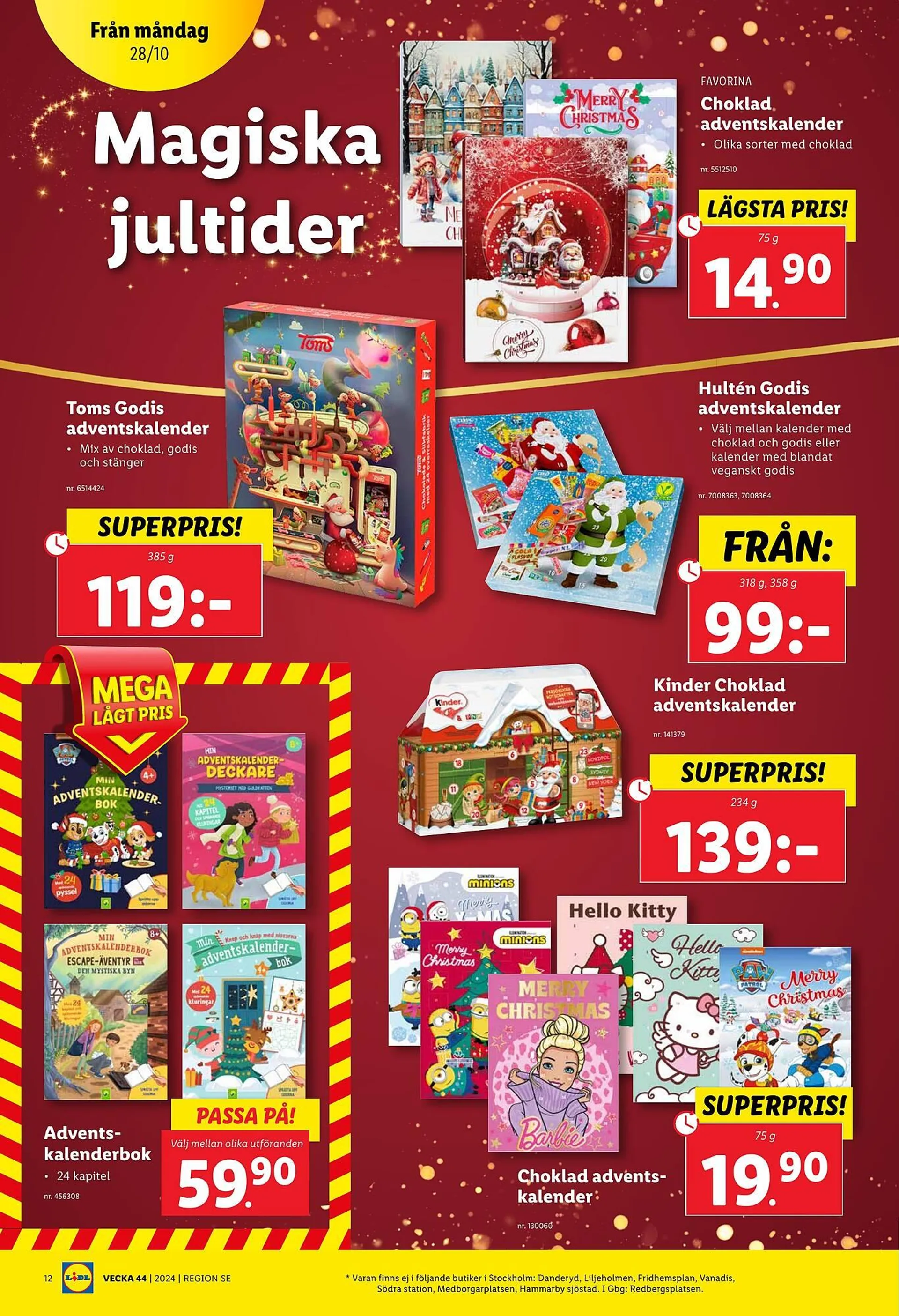 Lidl reklamblad från 28 oktober till 3 november 2024 - Reklamblad sidor 16