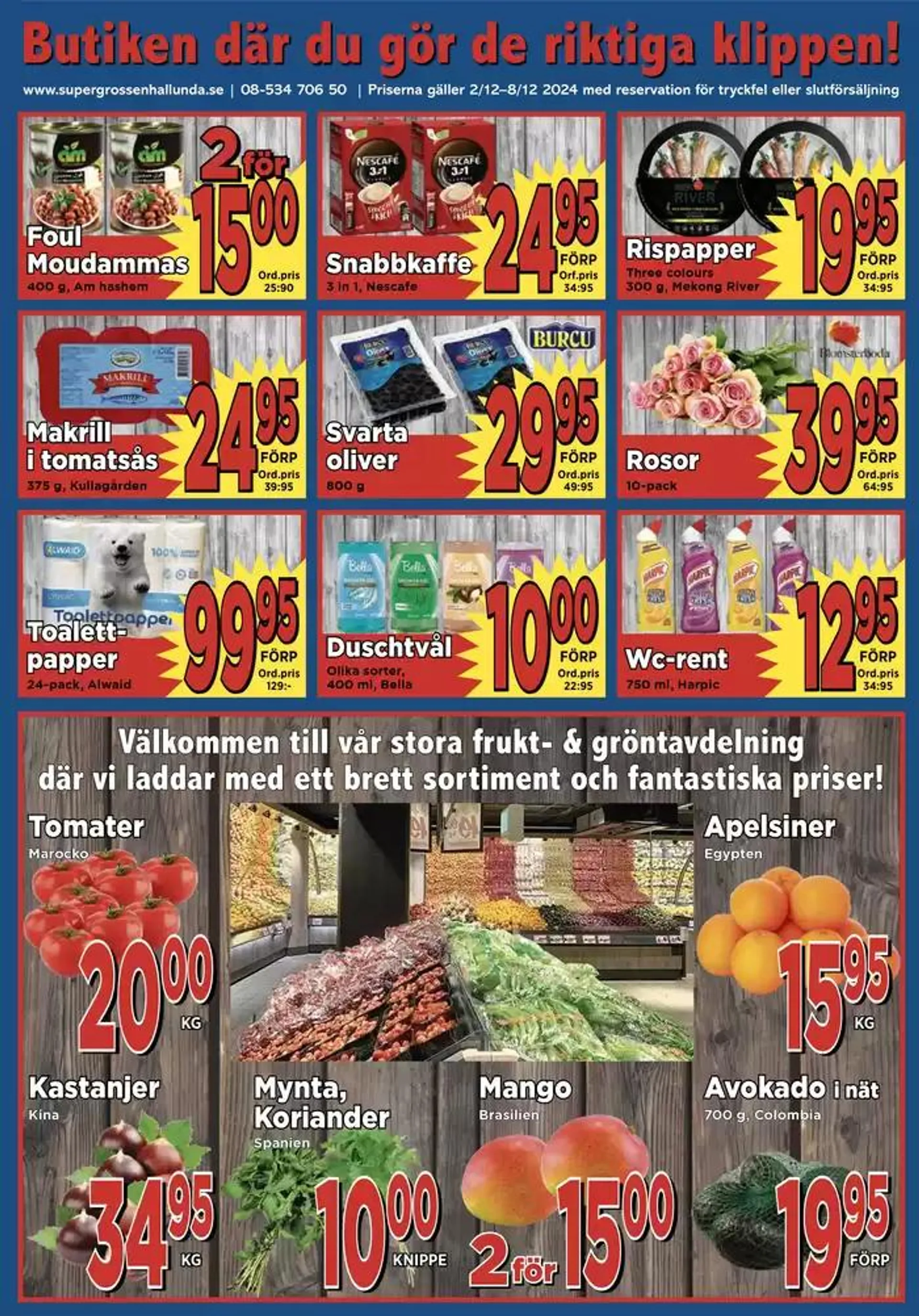 Veckans erbjudande! från 2 december till 16 december 2024 - Reklamblad sidor 4