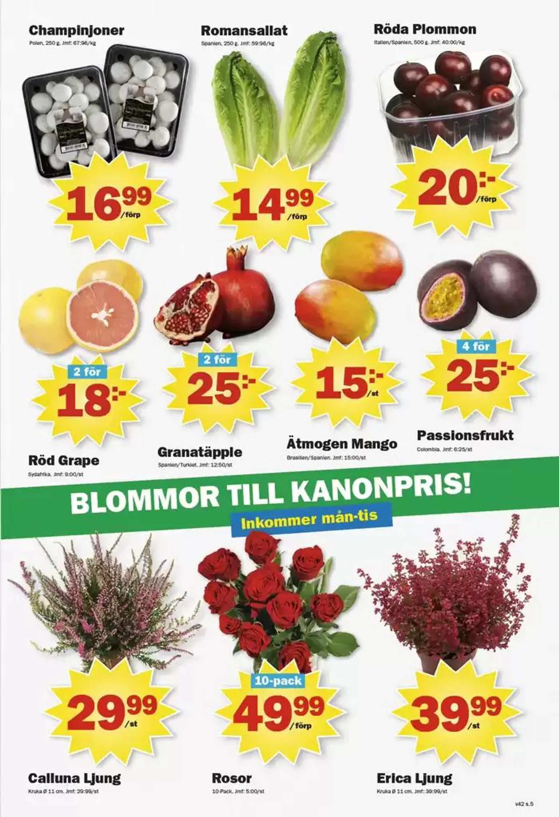 Pekås Veckans kampanjblad från 14 oktober till 28 oktober 2024 - Reklamblad sidor 5