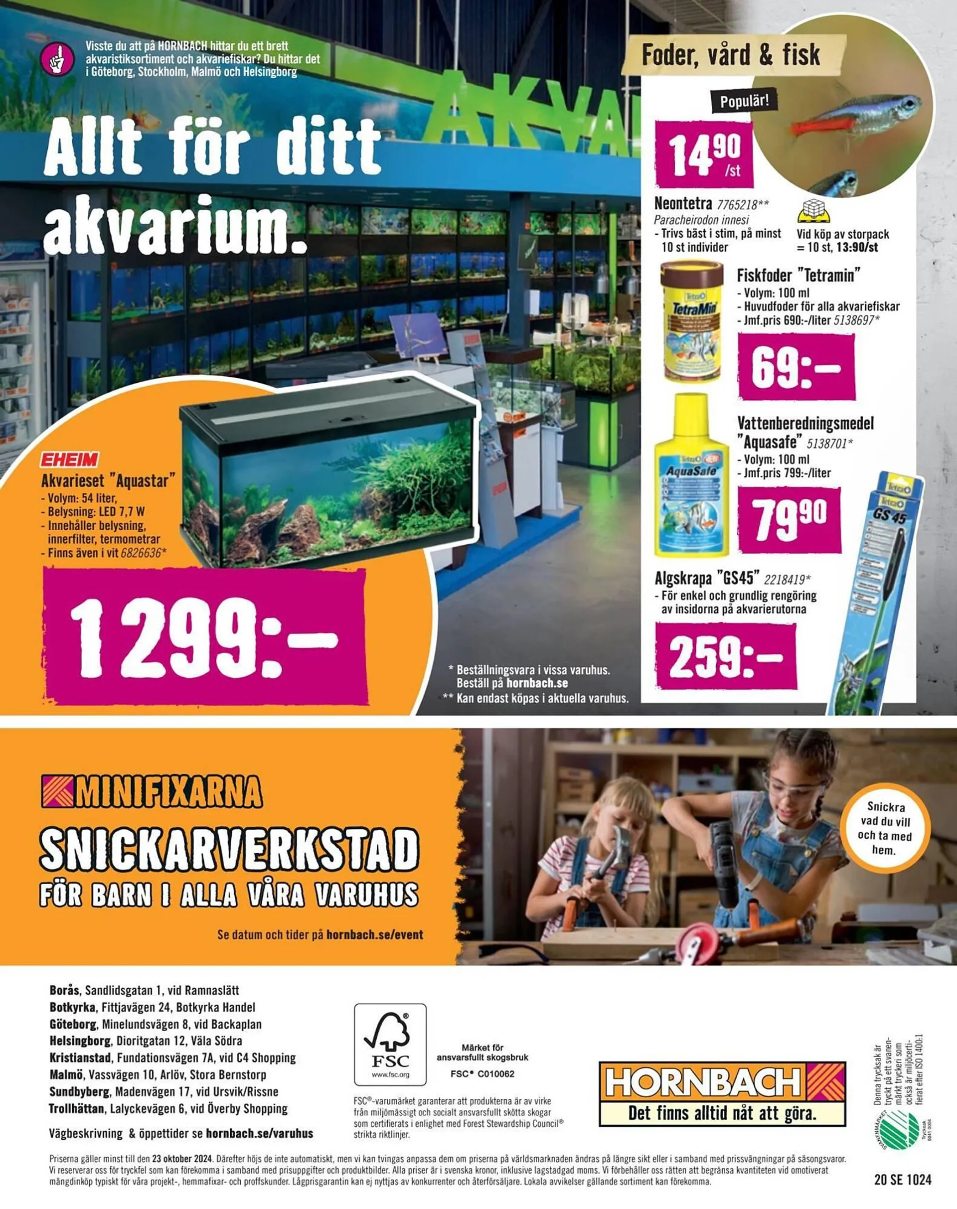 Hornbach reklamblad från 27 september till 23 oktober 2024 - Reklamblad sidor 20