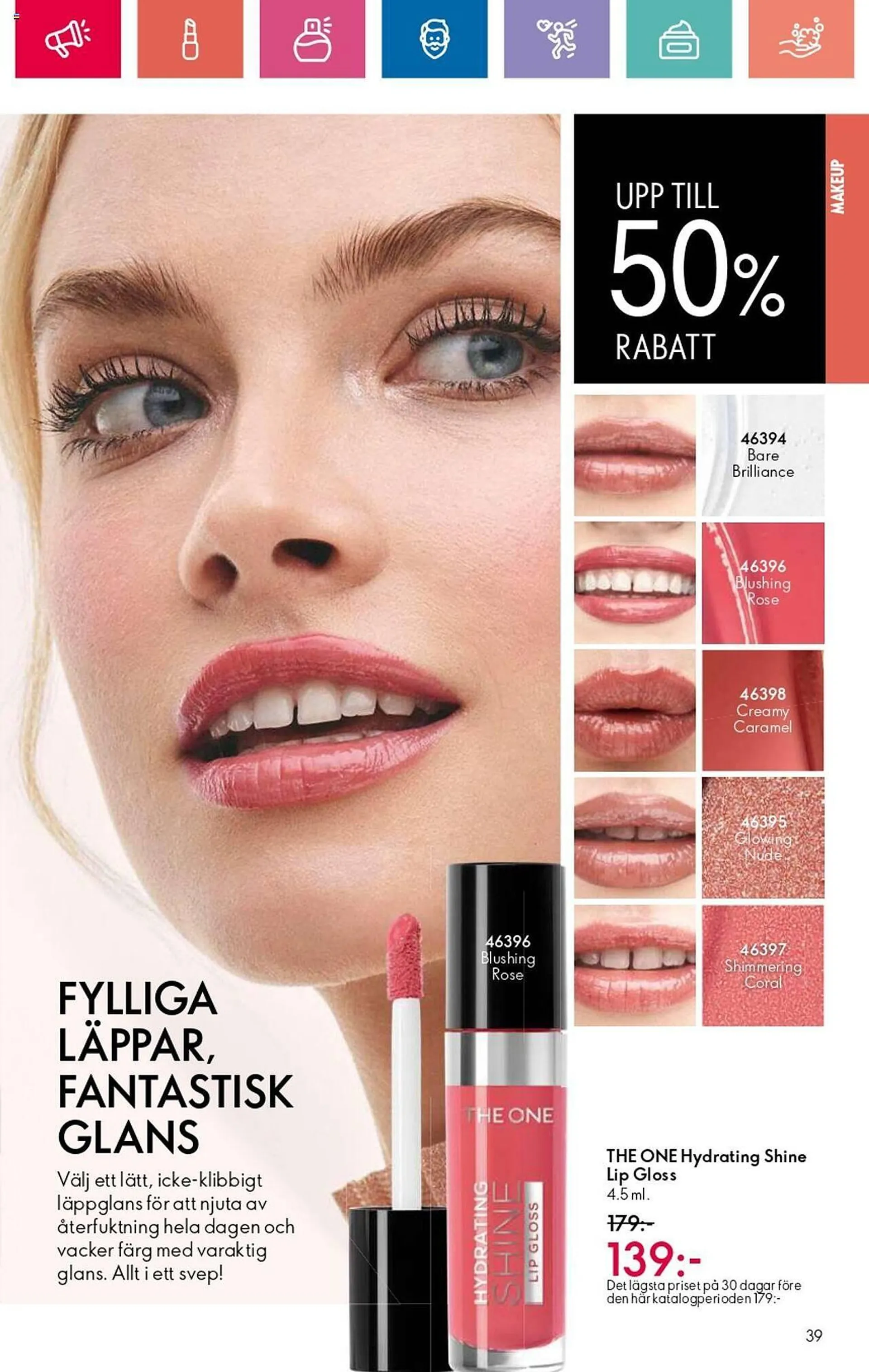 Oriflame reklamblad från 24 oktober till 13 november 2024 - Reklamblad sidor 39