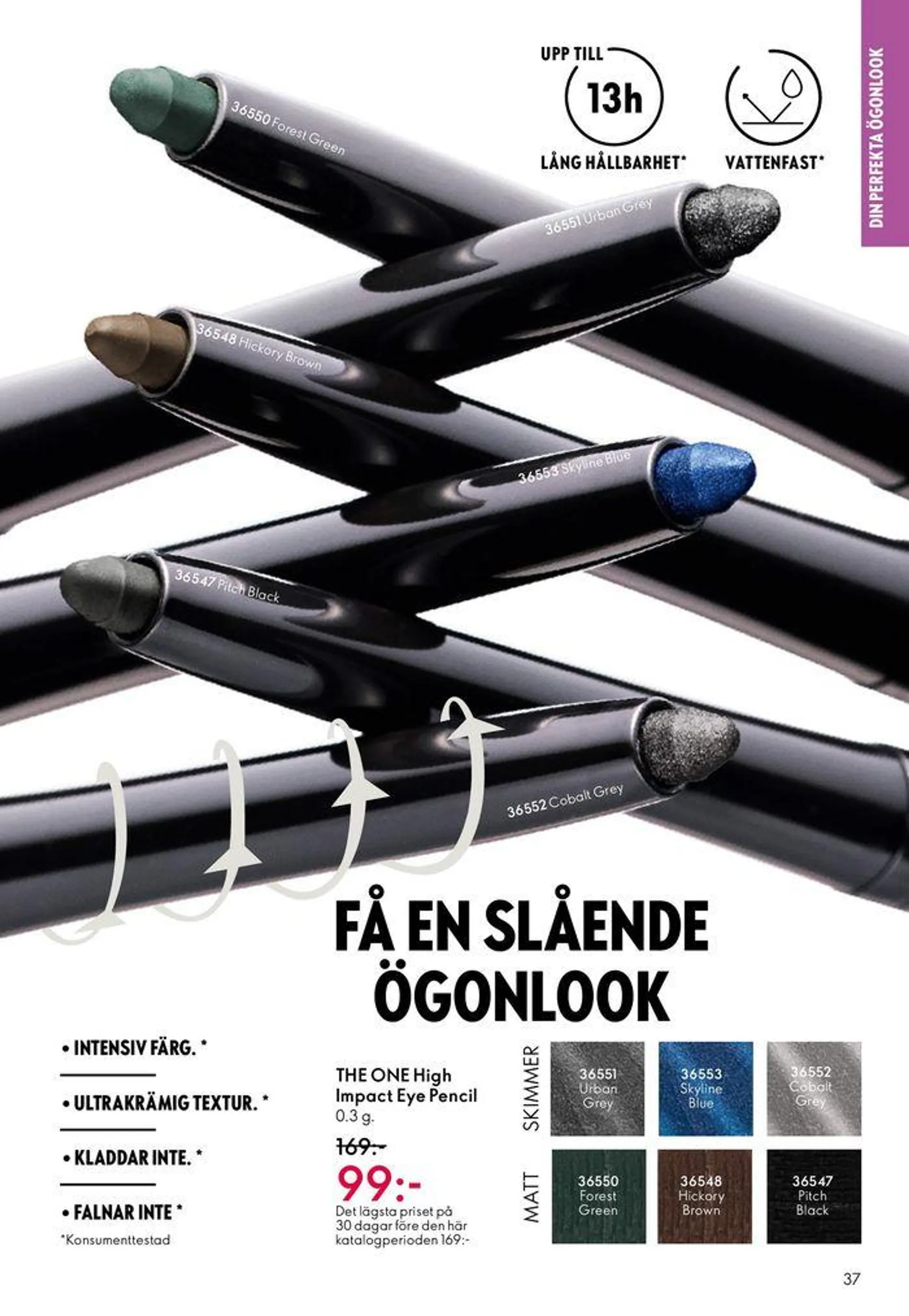 Oriflame reklamblad från 13 september till 27 september 2024 - Reklamblad sidor 37