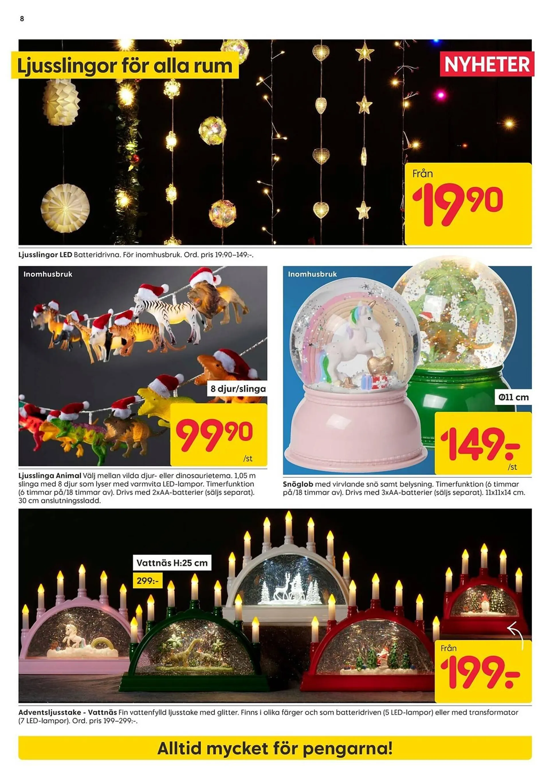 Rusta reklamblad från 21 oktober till 27 oktober 2024 - Reklamblad sidor 8