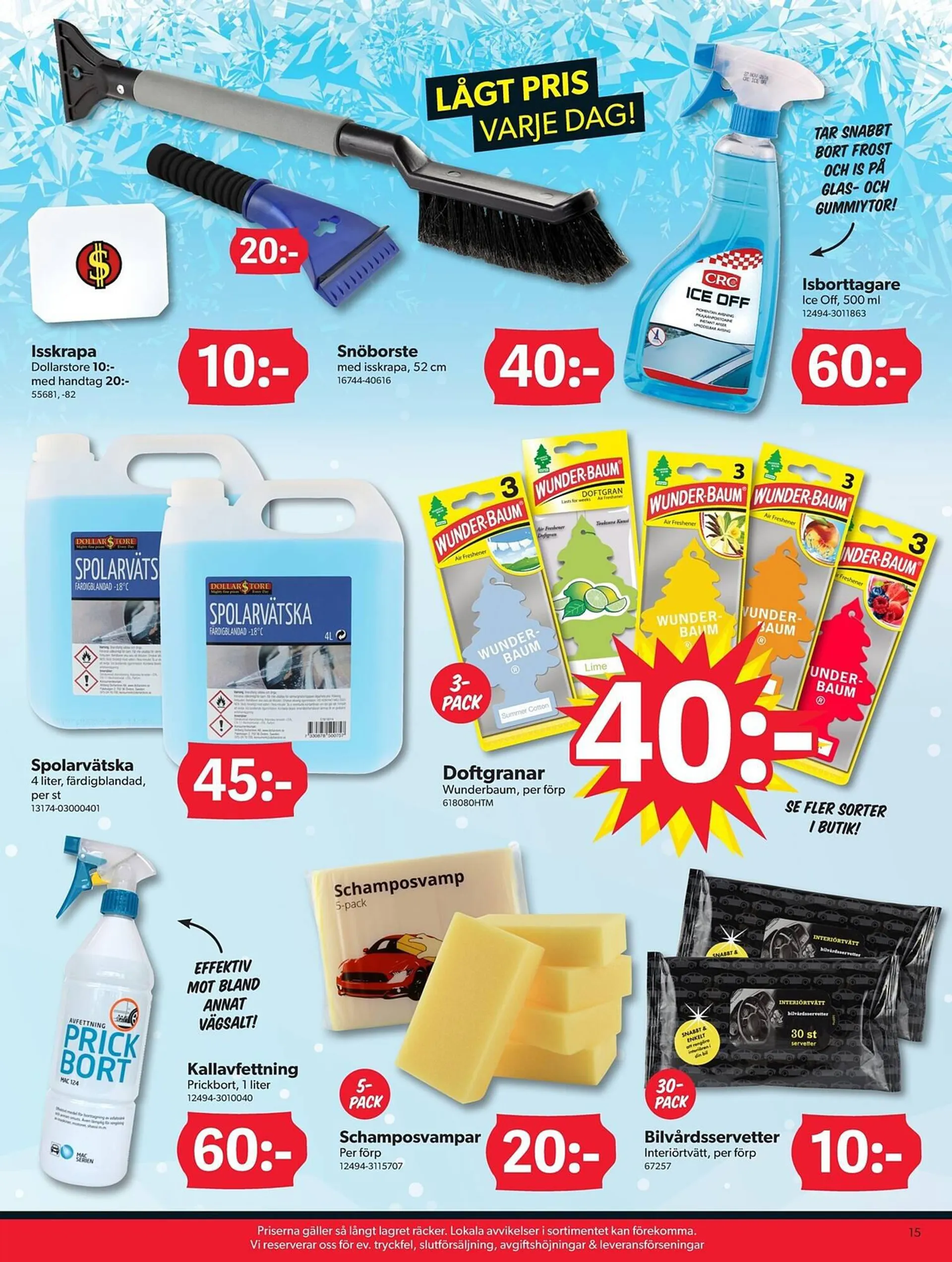 DollarStore reklamblad från 22 januari till 22 februari 2024 - Reklamblad sidor 15