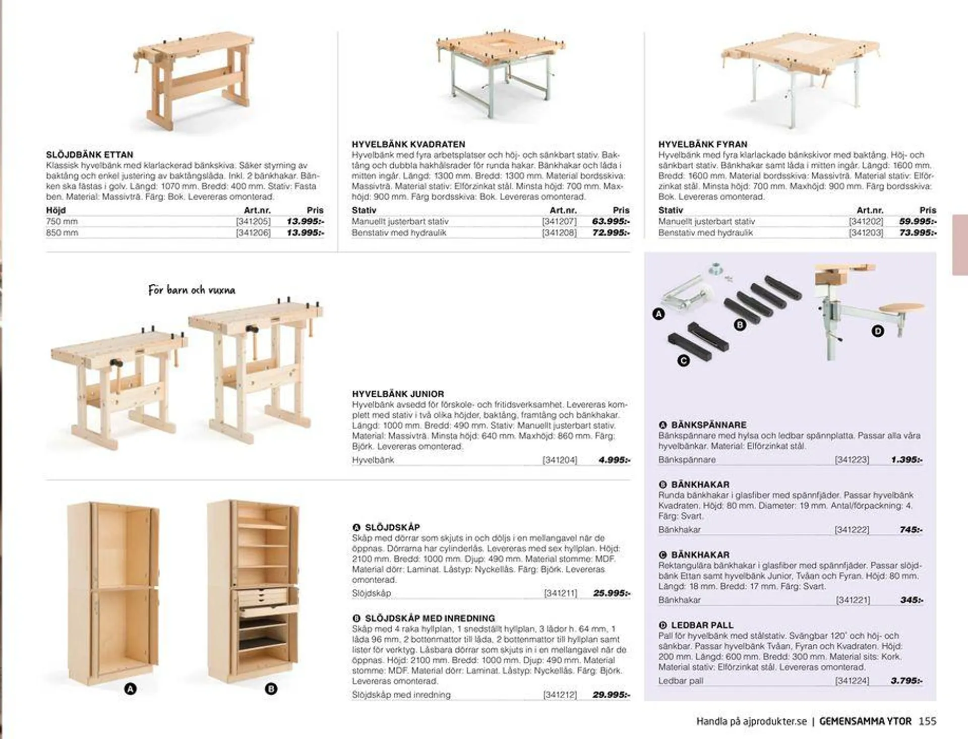 AJ Produkter! från 28 maj till 31 december 2024 - Reklamblad sidor 155