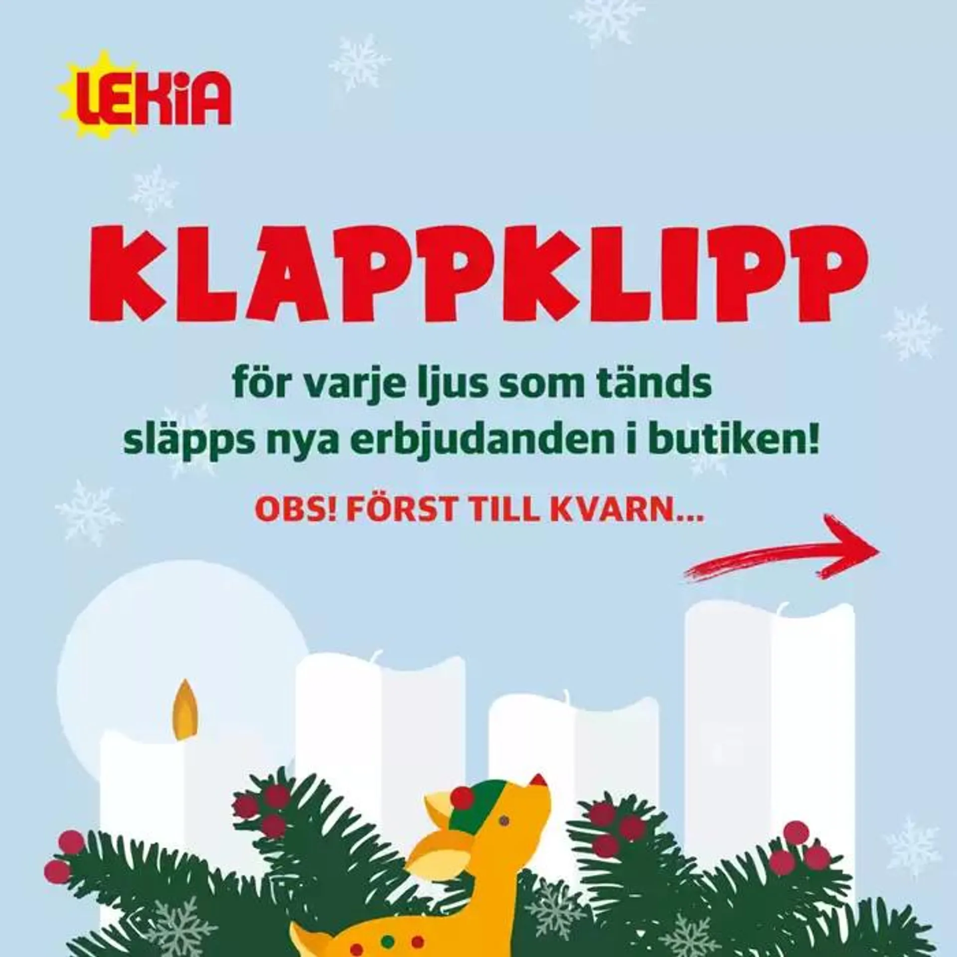 Julens bästa klapperbjudanden hittar du hos LEKIA! - 1